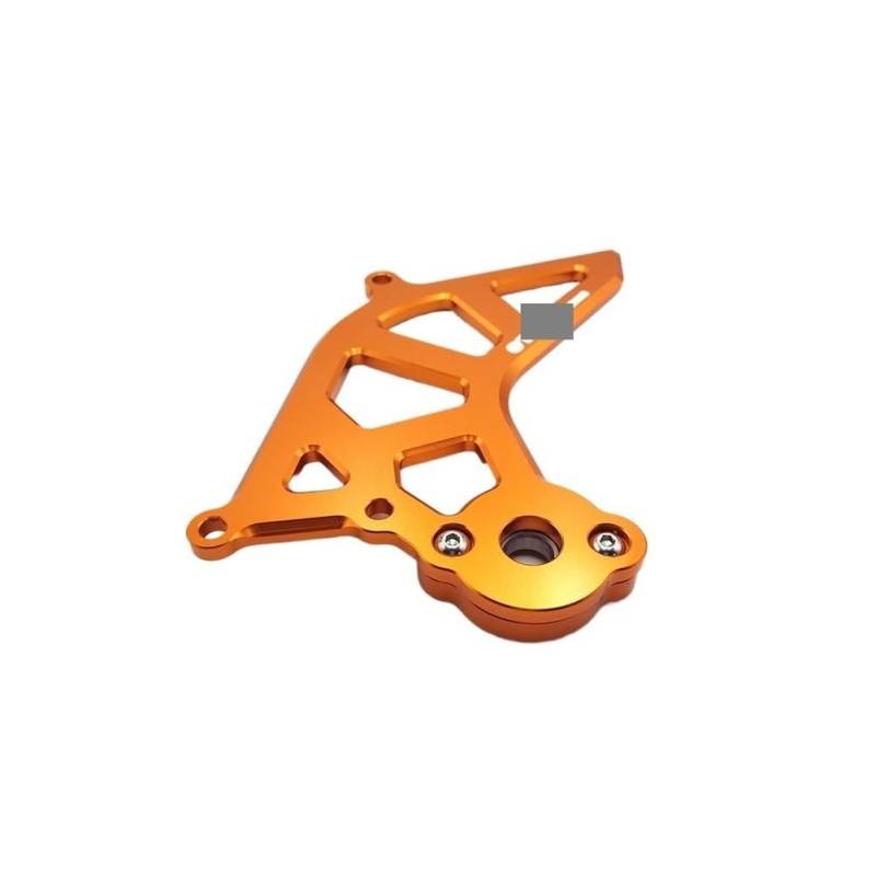 Motorrad-Kurbelgehäuse Für Yamaha DT230 MT250 TSE250R Für Loncin Motorrad Front Drive Kettenrad Abdeckung Protector Guards Motocross Teile Motorrad-Motorabdeckung(Orange) von Generisch