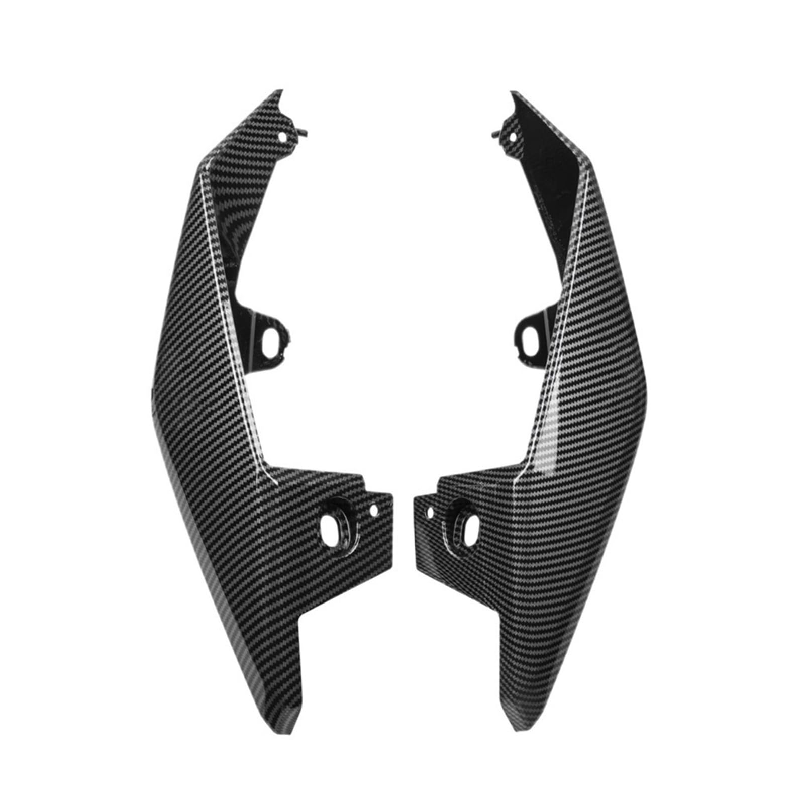 Motorrad-Kurbelgehäuse Für Yamaha MT09 MT 09 Für MT-09 2017 2018 2019 2020 2021 Zubehör Motorrad Seite Panel Rahmen Schutz Schutz Abdeckung Motorrad-Motorabdeckung(Carbon Fiber Look) von Generisch