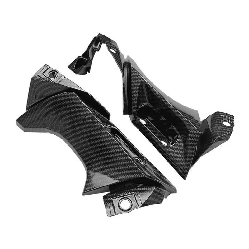 Motorrad-Kurbelgehäuse Motorrad Carbon Faser Muster ABS Seite Rahmen Mittlere Abdeckung Panel Verkleidung Gugel Für Yamaha YZF R1 YZFR1 YZF-R1 2004-2006 Motorrad-Motorabdeckung von Generisch