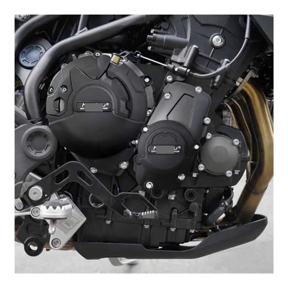 Motorrad-Kurbelgehäuse Motorrad für Motorabdeckungsschutz für Triumph für Tiger 850 900 2019–2023 Motorrad-Motorabdeckung(Carbon Fiber Texture) von Generisch