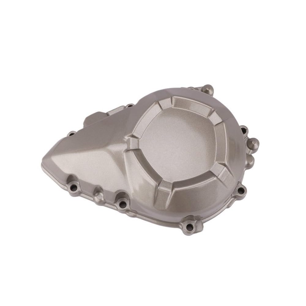 Motorrad-Motorabdeckung Motorrad Aluminium Linke Seite Kurbelgehäuse Stator Starter Für Motor Abdeckung Für Kawasaki Z800 Z 800 2013 2014 2015(Grau) von Generisch