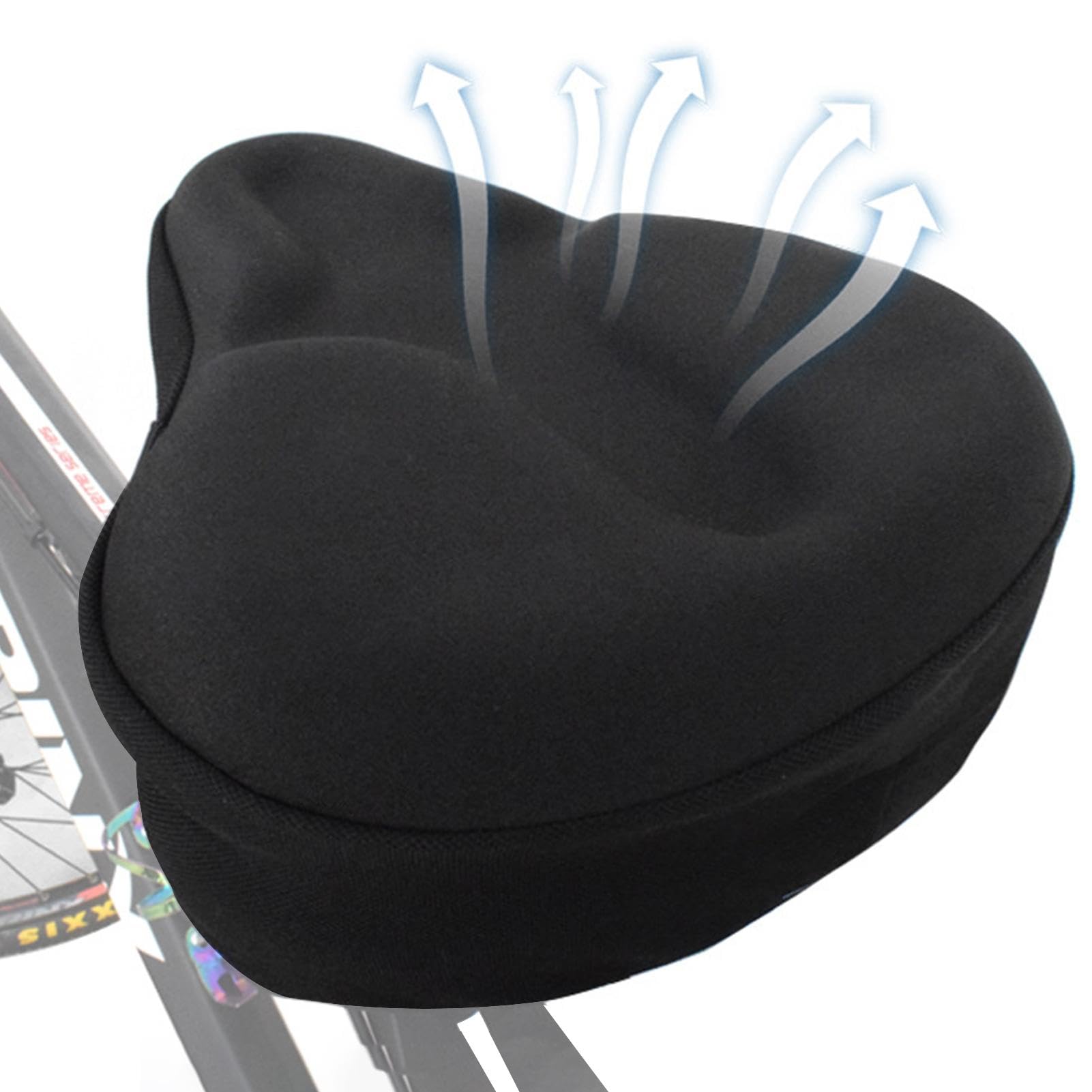 Motorrad-Sitzbezug – 3D-Sitzkissenbezug – bequemer atmungsaktiver Kissenbezug von Generisch