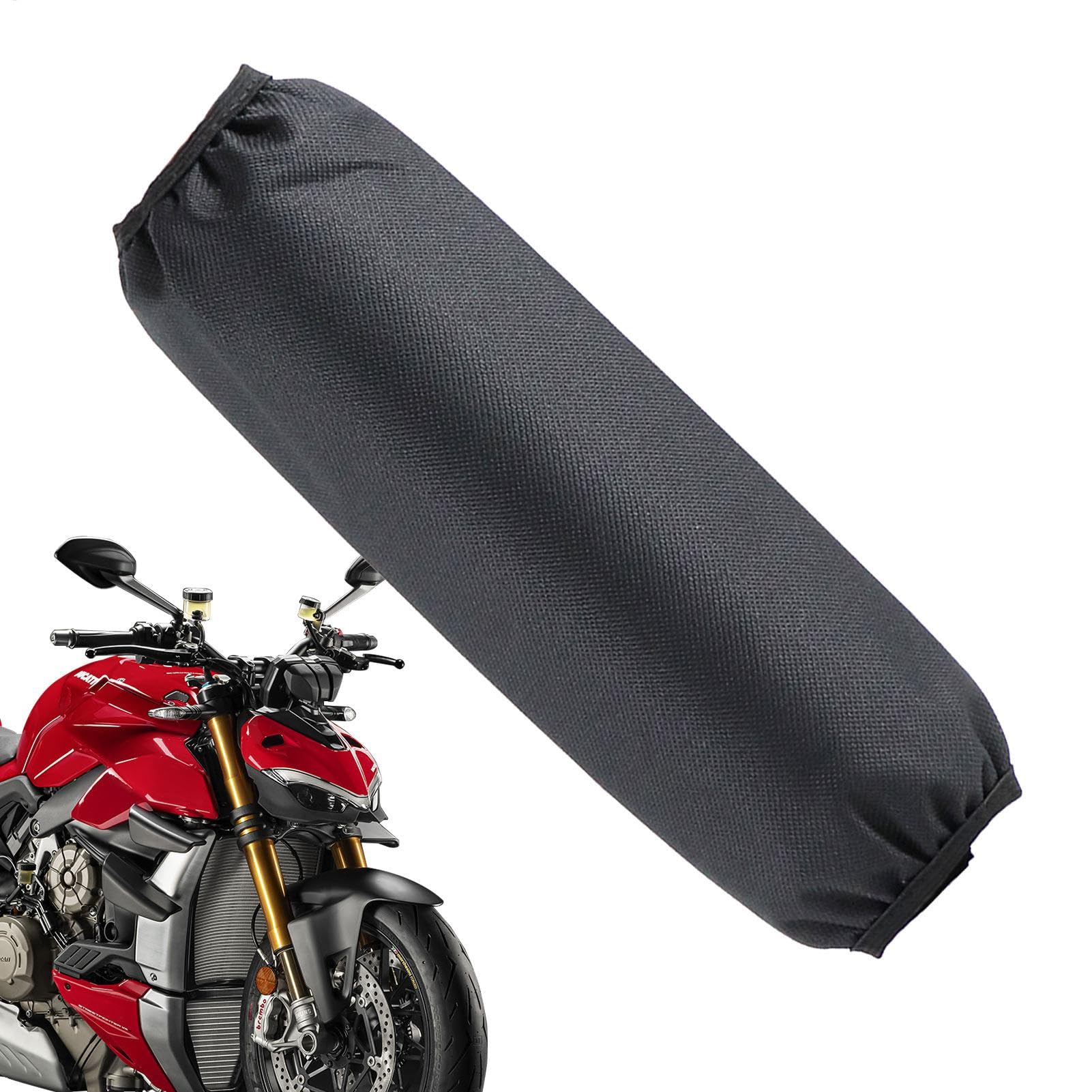 Motorrad -Stoßdämpferabdeckung - Gamers Protective Cover Protector - Wasserdicht Motorrads vor Kratzern, Verschleiß und Erosion mit unserem haltbaren Schutz. Hergestellt aus hochwertigen von Generisch