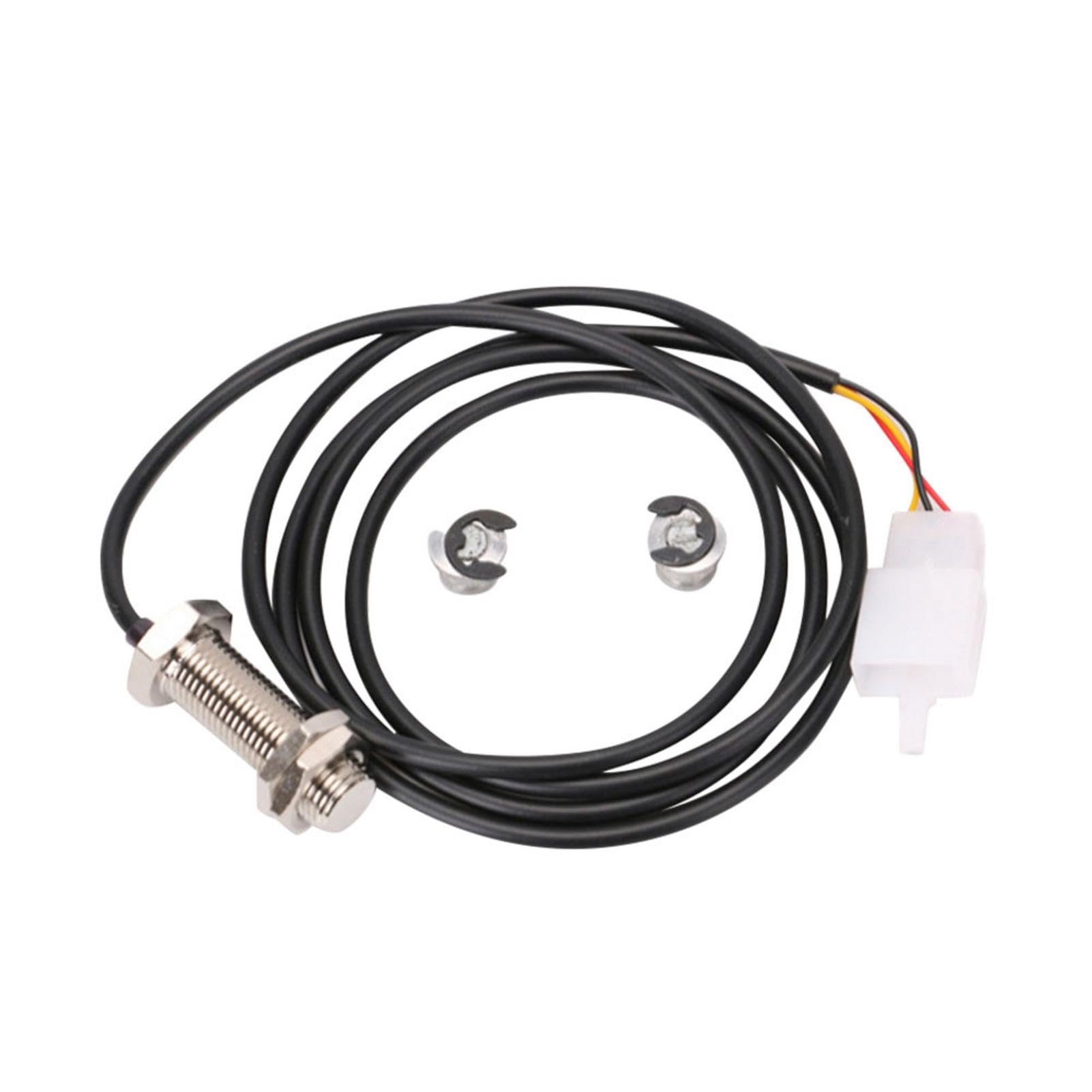 Motorrad Tacho Sensor - Moped Kilometerzähler Kabel, Motorrad Tachowelle | Motorrad Tacho Ersatzkit mit 2 Magneten, Motorrad Kabel Ersatz für Motorrad Kompatibel Motor von Generisch