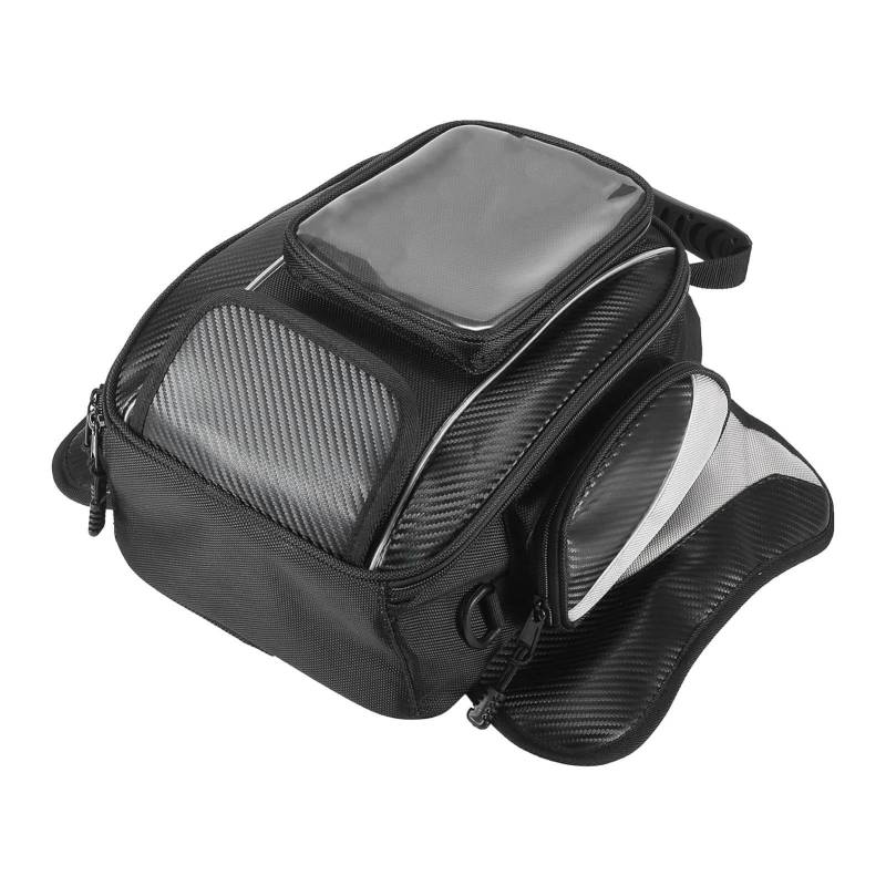 Motorrad-Tanktasche, magnetische Fixierung, Motorrad-Tank-Organizer, multifunktionale Motorrad-Fahrtasche, geeignet für Radfahren, Navigation von Generisch