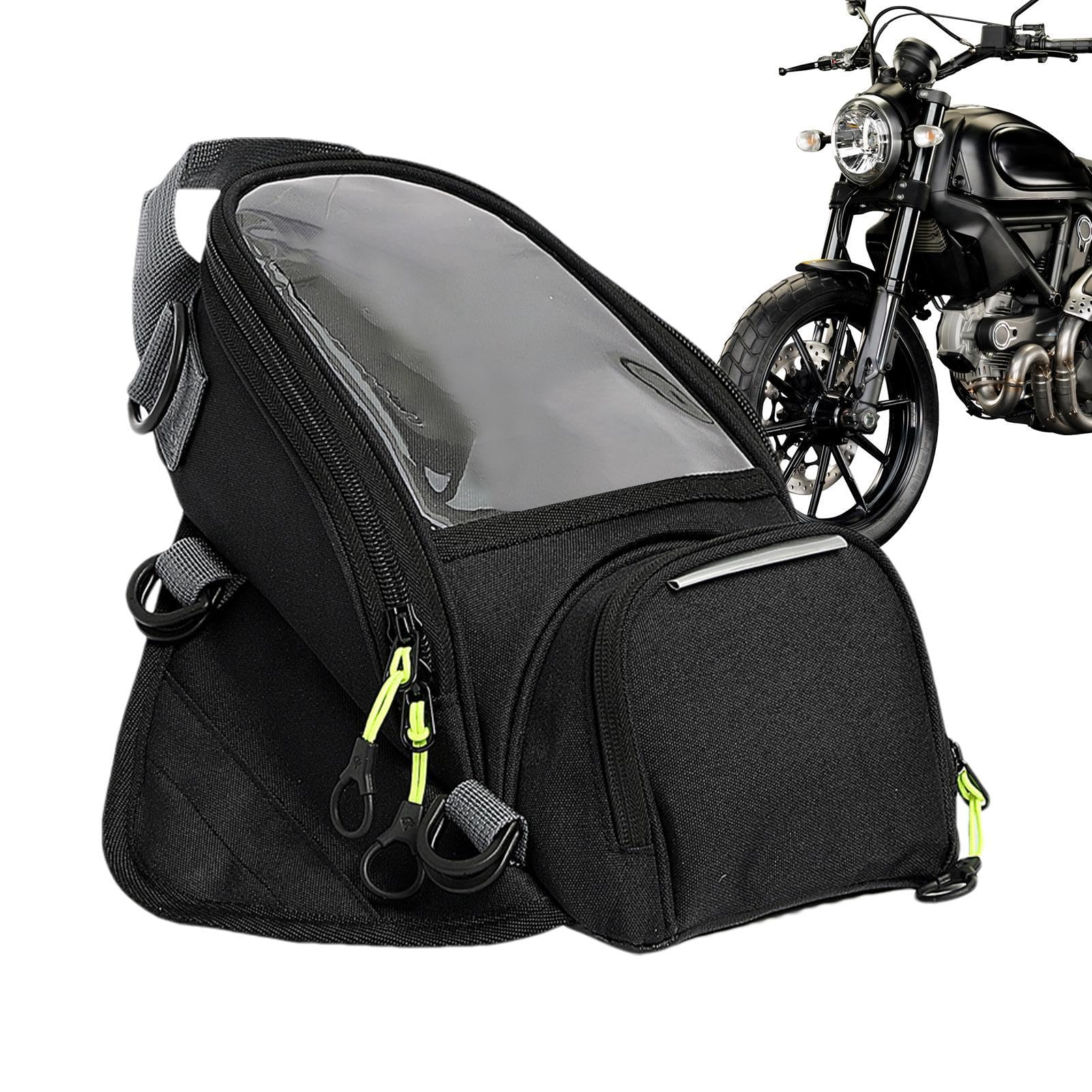 Motorrad-Tanktasche - Magnetische Navigationstasche | Wasserdichte Motorradtasche | Motorrad-Tanktasche Navigation | Motorradtankaufbewahrung für Motorrad Motorrad Tank Navigationstasche von Generisch