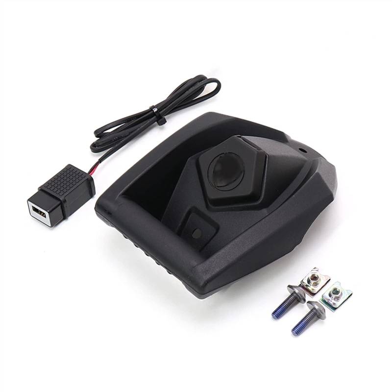 Motorrad-Telefon-Navigationshalterung Für Yamaha Für NMAX 125 Für NMAX 155 Für Xmax 125 Für Xmax 300 Motorrad Telefon Navigation Halterung Wireless USB Lade Port Halter(Xmax Nmax Holder) von Generisch