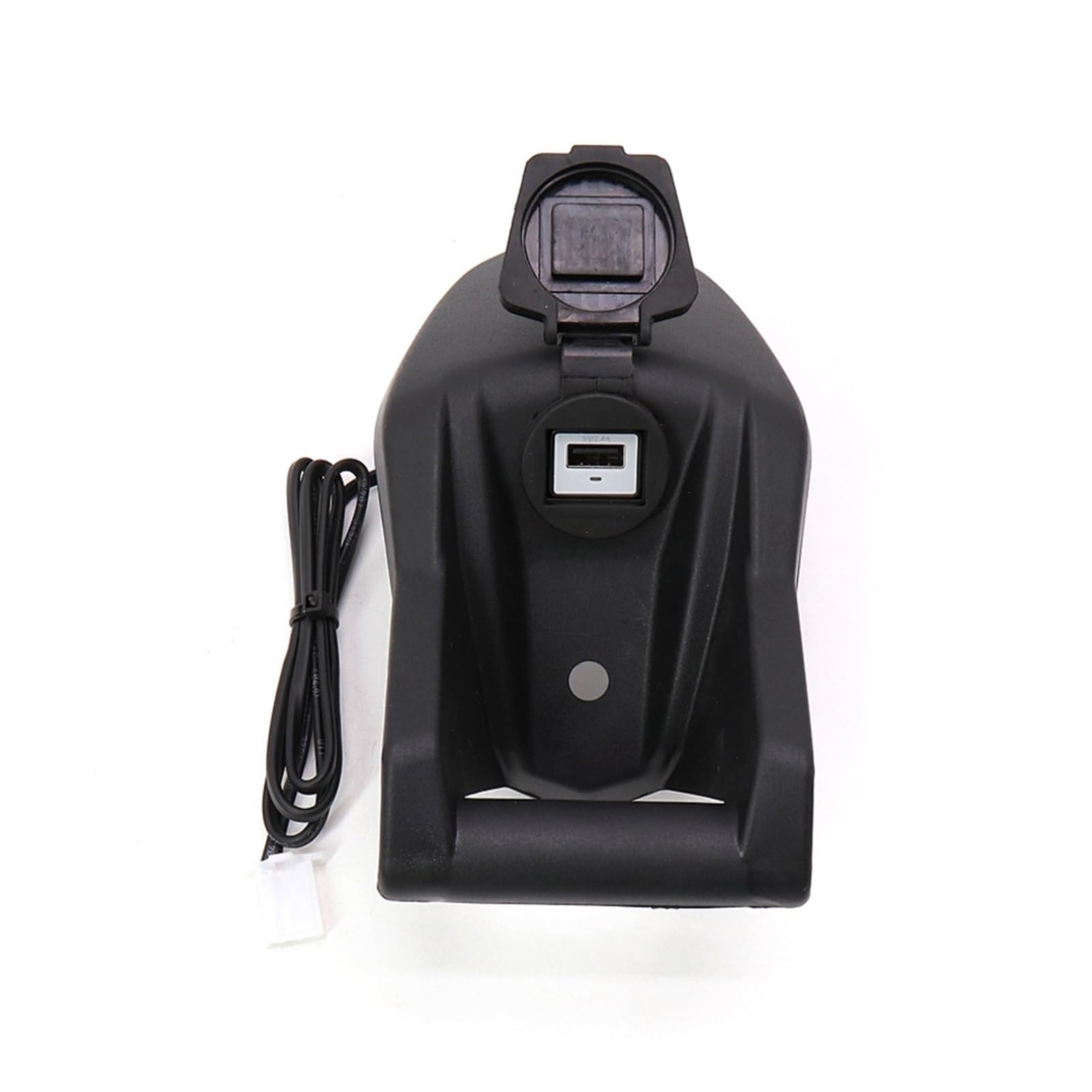 Motorrad-Telefonhalter Motorrad Telefon Navigation Halterung Wireless Für USB Lade Port Konverter Halter Für Yamaha 560 530 DX SX 2017-2021 Motorrad-Navigationshalterung(Tmax Holder) von Generisch