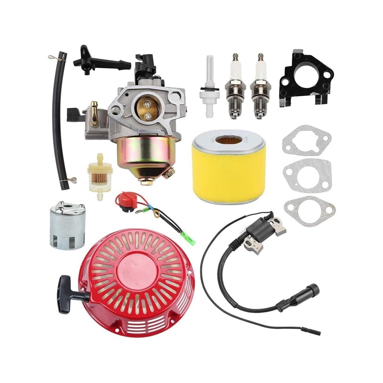 Motorrad-Vergaser-Kit GX390 GX 390 GX340U1 GX340R1 GX340K1 11 PS Motor 6100-ZE3-V01 Vergaser für mit 17210-ZE3-505 Luftfilter von Generisch