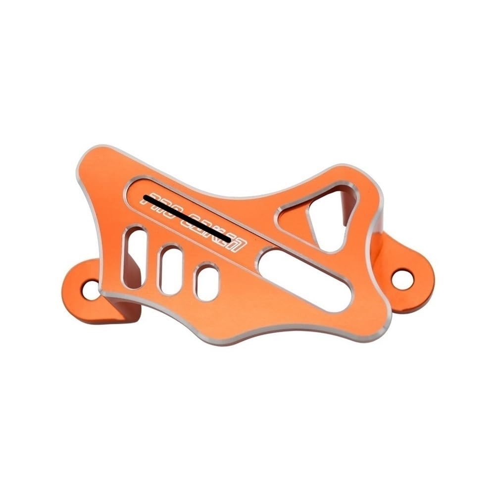 Motorrad-Wassernetz Für CR 125-450 CRF 125-450X CRF450RX CRF250R CRF450R 2002-2019 2020 CNC Aluminium Hinten Bremssattel Rotor Schutz Abdeckung(Orange) von Generisch