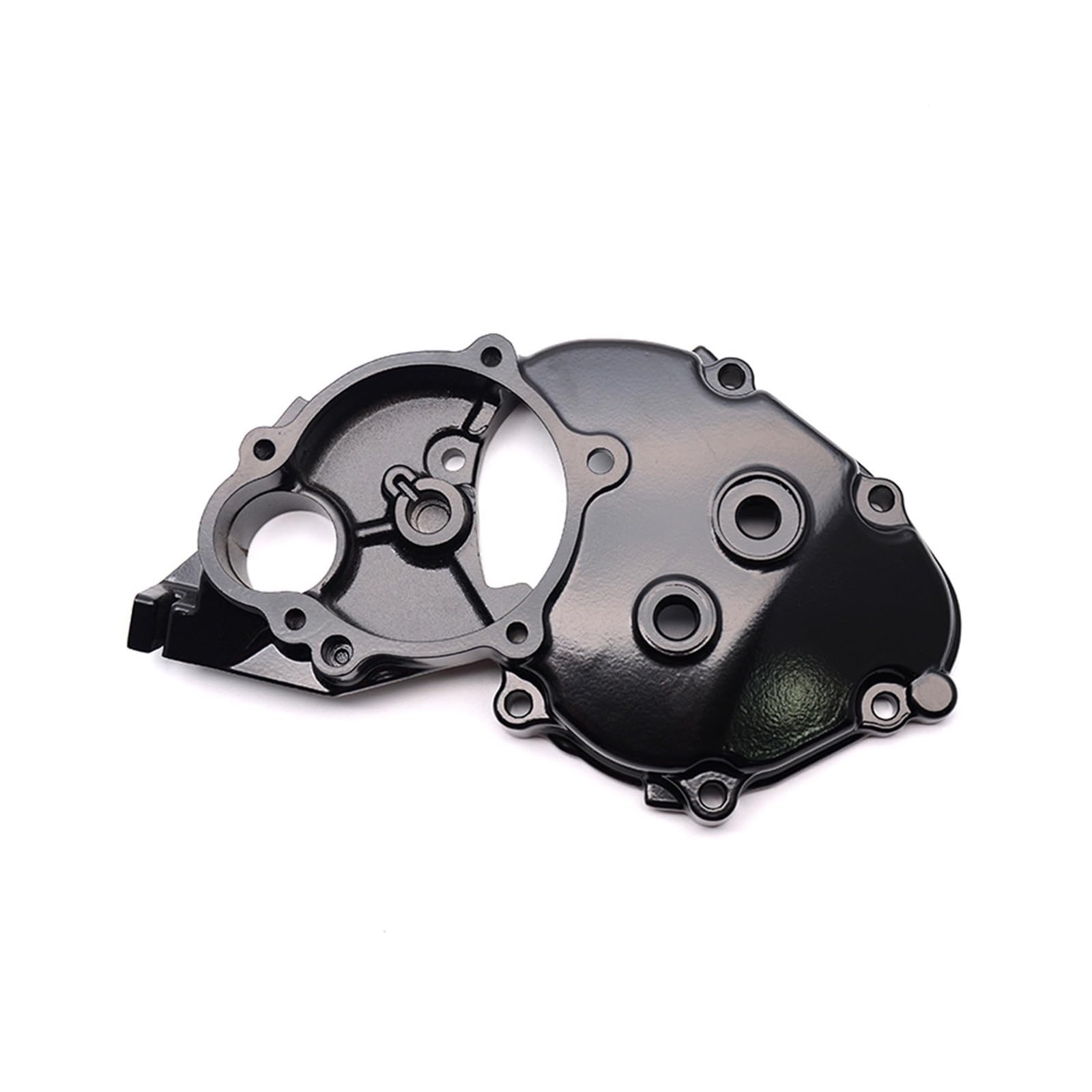 Motorrad für Motorstatorabdeckung Motorrad rechte Seite Aluminium Kurbelgehäuse für Motorstatorabdeckung für ZX10R 2008–2010(A Set) von Generisch