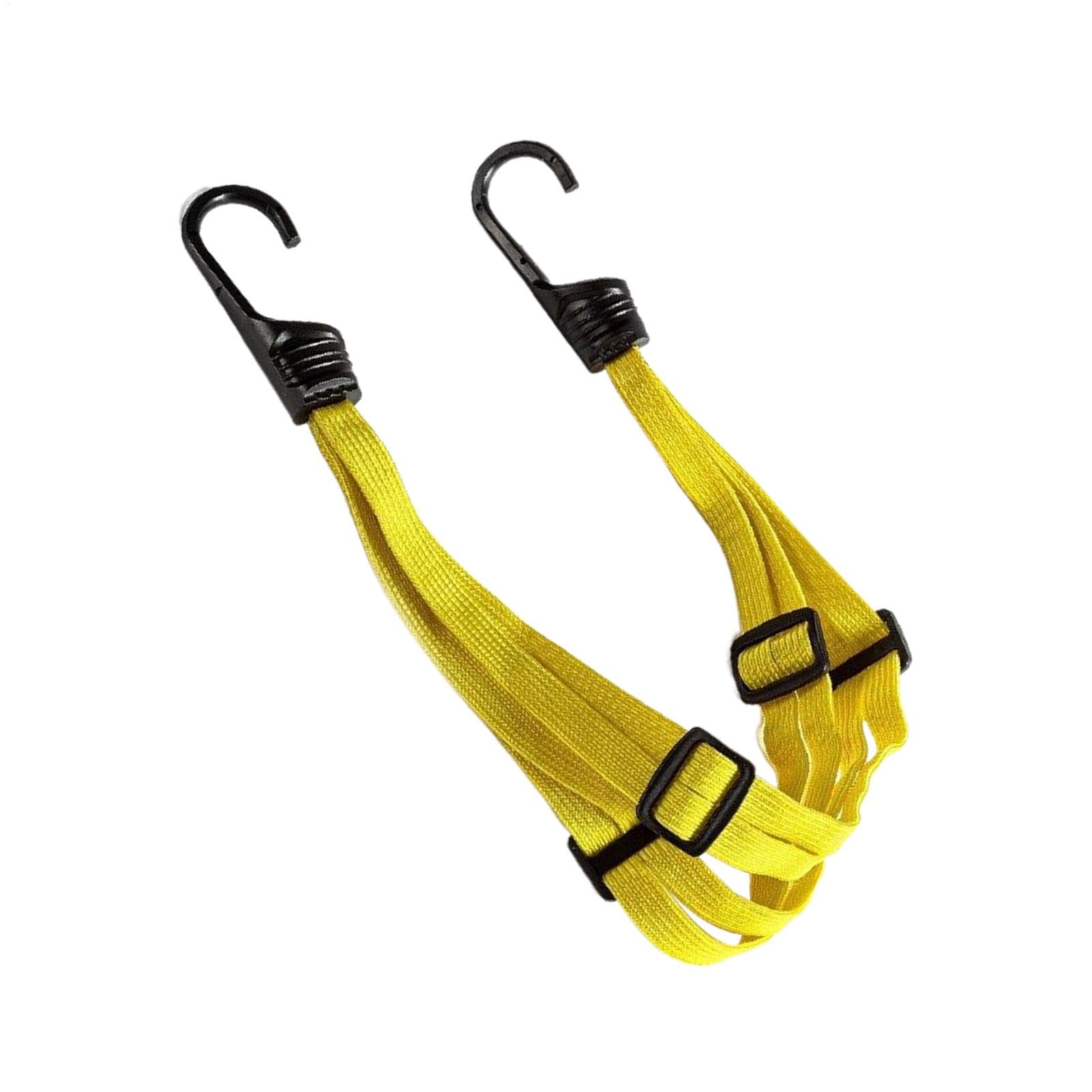 Motorradhelmseil, Motorradhelm Bungee Cord, Verdickte elastische Schneemobilhelmkabelmotorradgurte, Outdoor-Abenteuerzubehört von Generisch