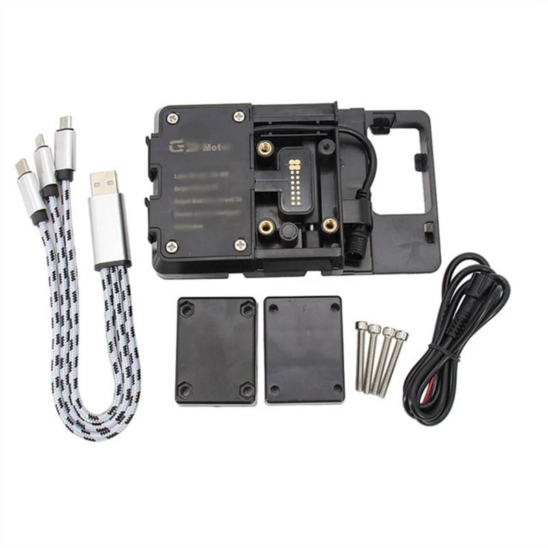 Motorradnavigationshalterung Motorrad Telefon-Navigation Halterung USB Für Ladegerät Halter Halterung Ständer Für BMW K1300GT K1200GT K 1200 1300 GT(2) von Generisch