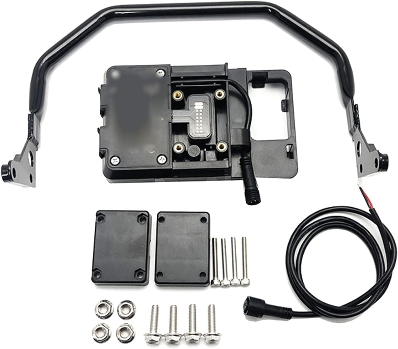 Motorradnavigationshalterung Telefon-Navigationshalterung, Telefonhalter USB für Ladegerät für BMW R1200 GS LC R1200GS ADV für Adventure 1200GSA 2013-2019, Telefonhalter(Full Set 2) von Generisch