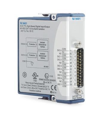 NI-9401, Digitales I/O-Modul, CompactDAQ und CompactRIO Systeme (779351-01), 1 Stück von Generisch