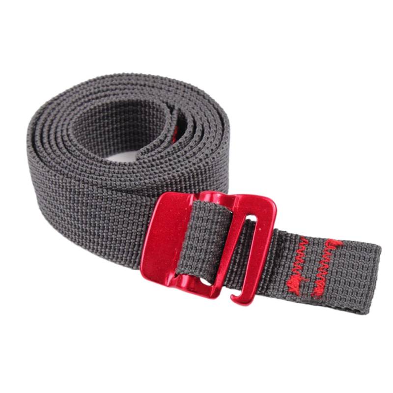 Nylonband mit Schnalle, Schnallenriemen,0,79 x 59 Zoll Utility Straps Nylonseil - Schnellverschluss-Gepäckgurt, Spanngurte zum Wandern, Klettern, Schnallenbefestigung für Koffer von Generisch