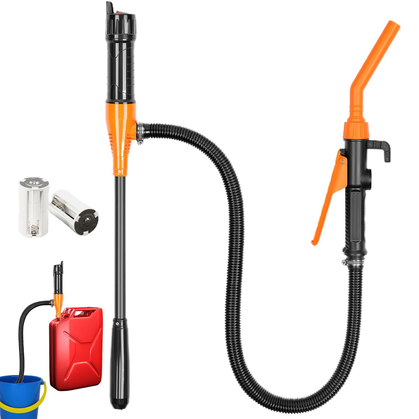 Oil Transfer Siphon, Handheld Fluid Pump, Automotive Liquid Pump, Electric Siphon Pump, Lawn Mower Pump, Battery Transfer, Generator Pump, Fluid Transfer Device, Oil Siphon Pump von Generisch