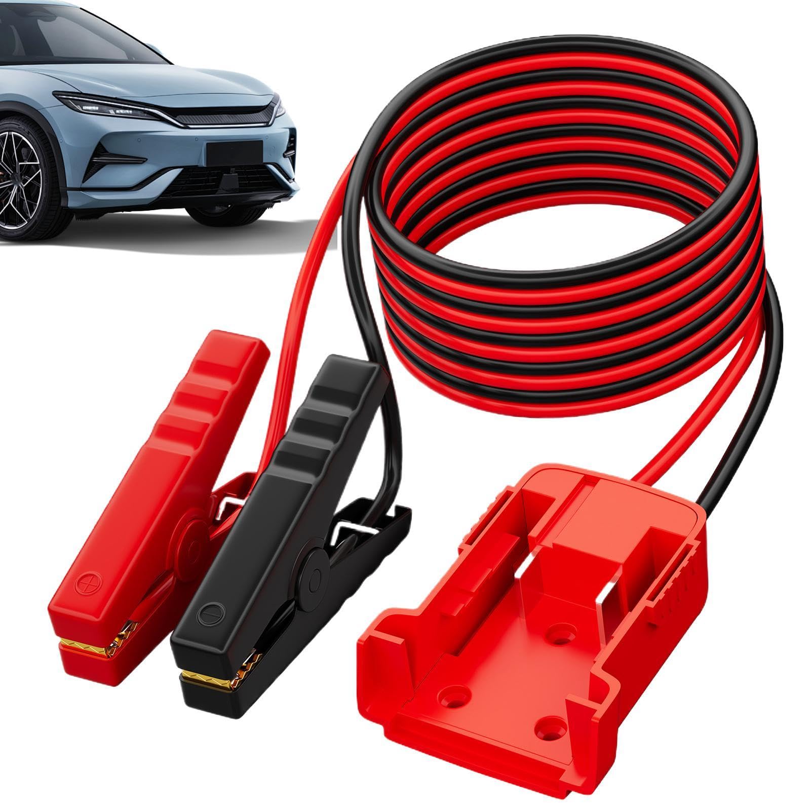 Pullover Kabel - Pulloverkabel für die Automobilbatterie | LKW -Batterie -Booster -Jumper -Kabel | Sprungleitungen | Quick Connect Car Auxiliary Starter | Stabiles Auto -Jumper -Drahtkit mit professio von Generisch