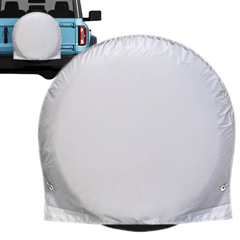 RV Resero Tire Cover, Trailer Tire Covers - UV -resistente wasserdichte Ersatzradabdeckung,Automobilradschutz für Sonne Regen Schnee Reifenschutz, Autowagen SUVs RV Anhänger von Generisch