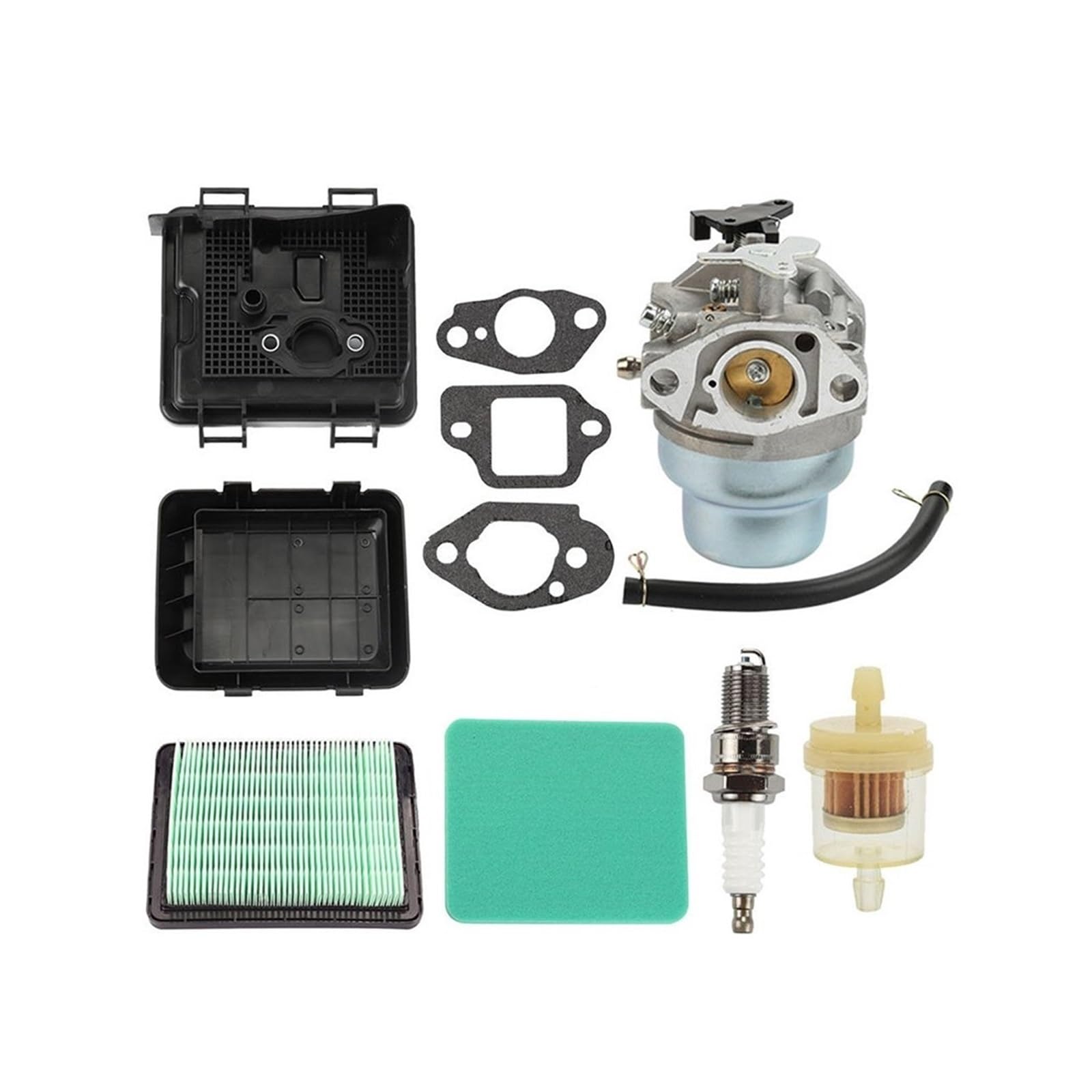 Rasenmähervergaser GCV135 GCV160 GCV190 HRB216 HRZ216 Vergaser-Kits Luft-Kraftstoff-Filterabdeckung für Motor Hausgartengeräte Zubehör von Generisch