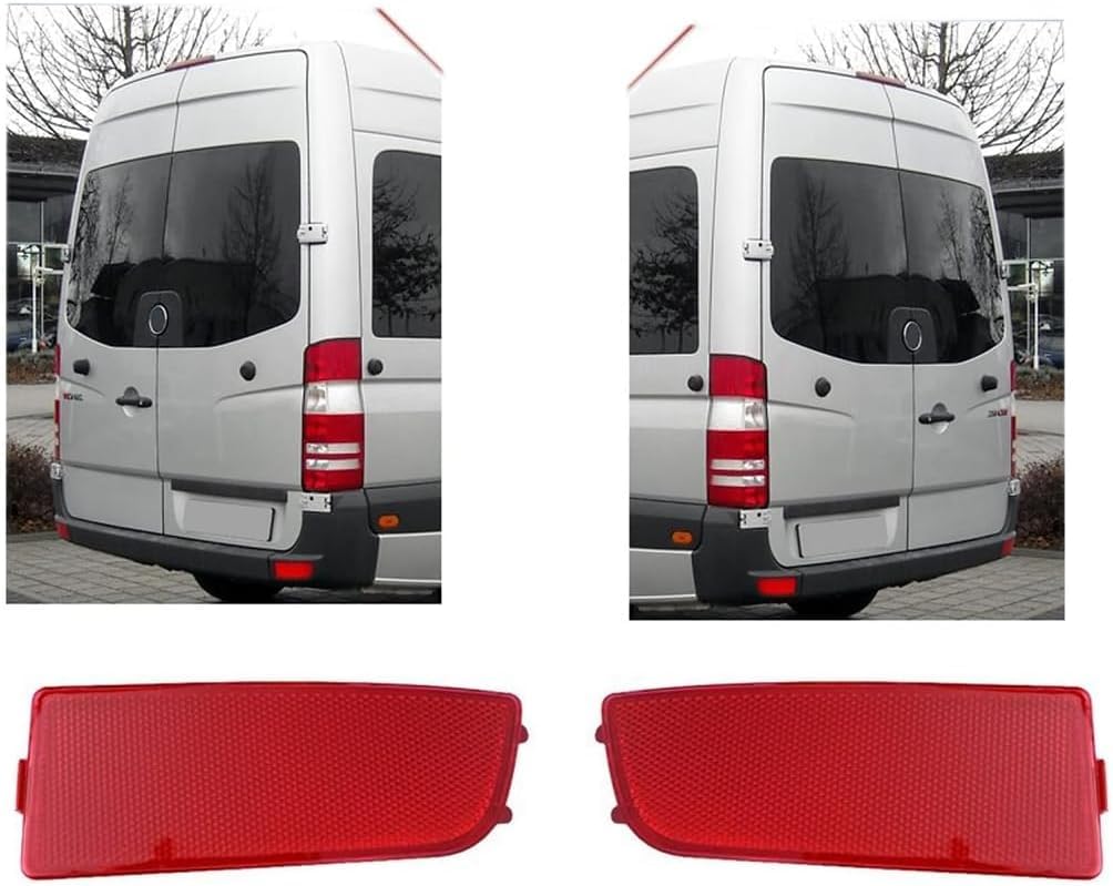 Reflektoren für hintere Stoßstange, rechts und links, für Mercedes Sprinter W906, VW CRAFTER (ab 2006) 906826040, 9068260140 von Generisch