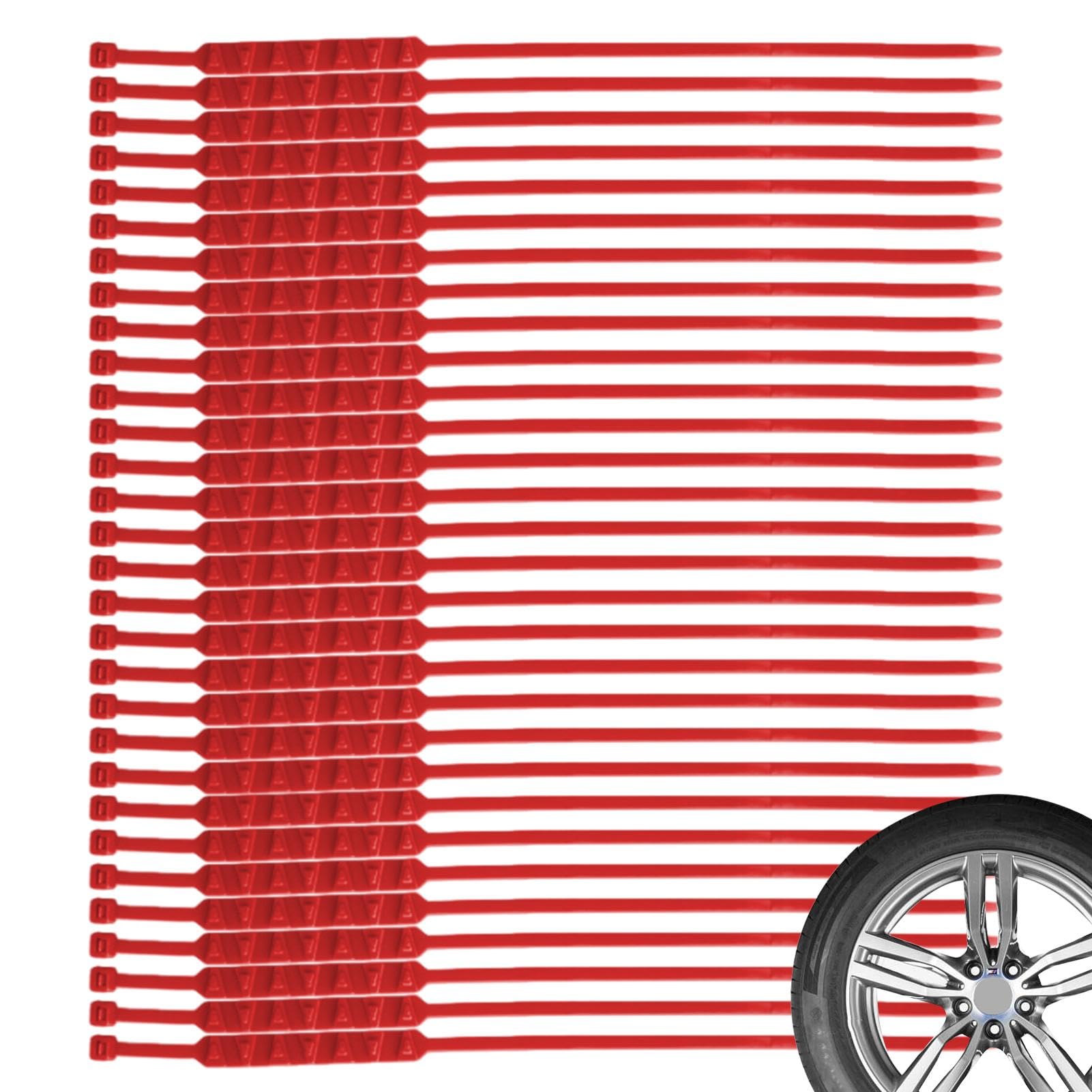 Reifen-Traktionskette, ABS-Schneereifenketten, 30 Schneegurt, verstellbare Eisbrechende Reifenkette, Motorrad-Schneeketten, Motorrad-Sicherheitsketten, Schnee für , Matsch, Schlamm von Generisch