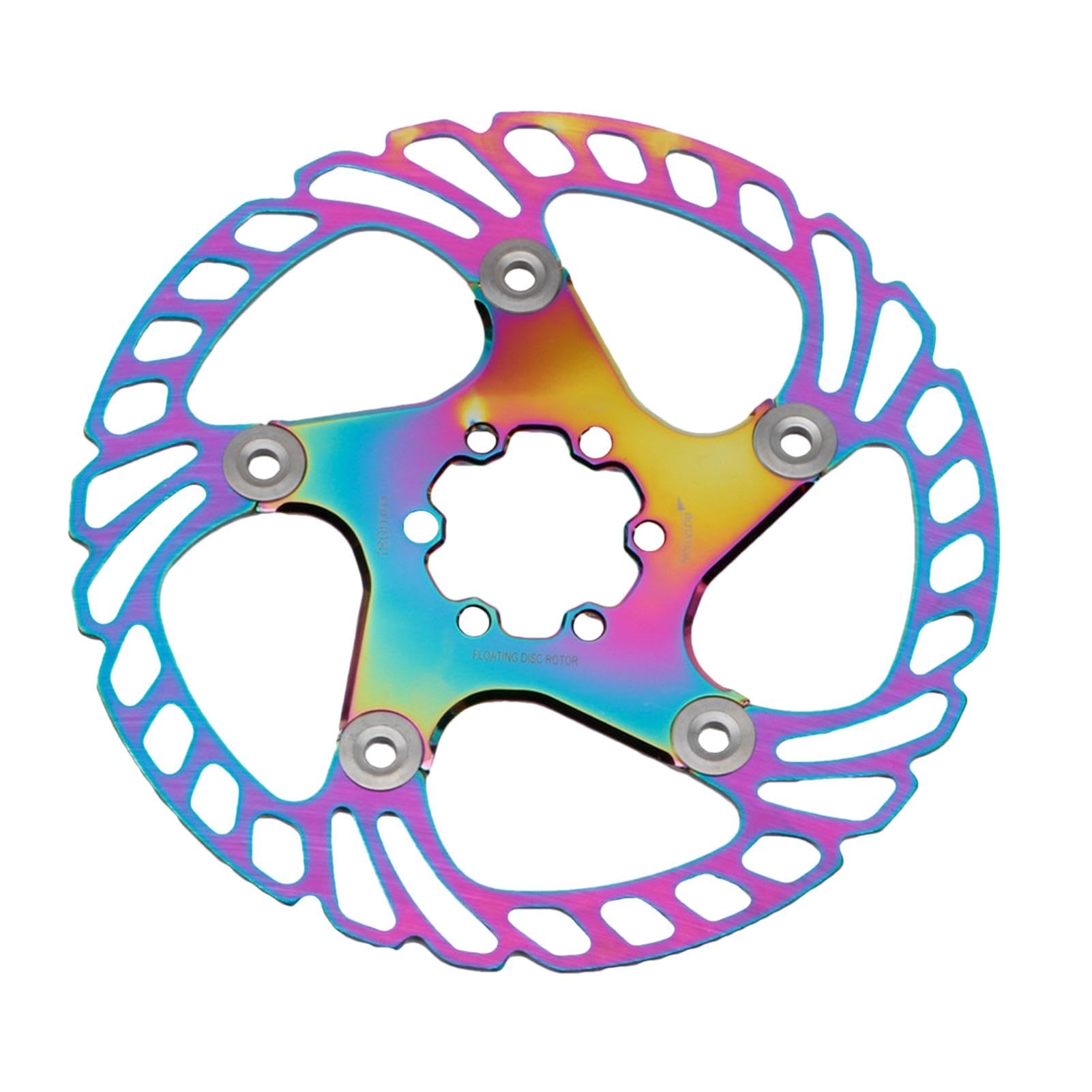 Rennräder Scheibenbrems-Rotor – Scheibenbremsen-Rotoren | Aluminiumlegierung Fahrrad-Scheibenbremse | leichte Mountainbike-Scheibenrotoren mit hohlem Design für Mountainbike von Generisch