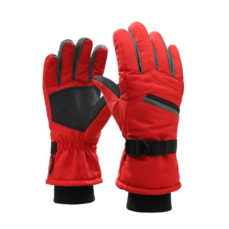 Ride Windproof Deep Winter 3-Finger Lobster Cycling Gloves Warm Gel Padded Winter Gloves Unterziehhandschuhe Shock-Absorbing Laufhandschuhe Transition Skihandschuhe Wear Arbeitshandschuhe von Generisch