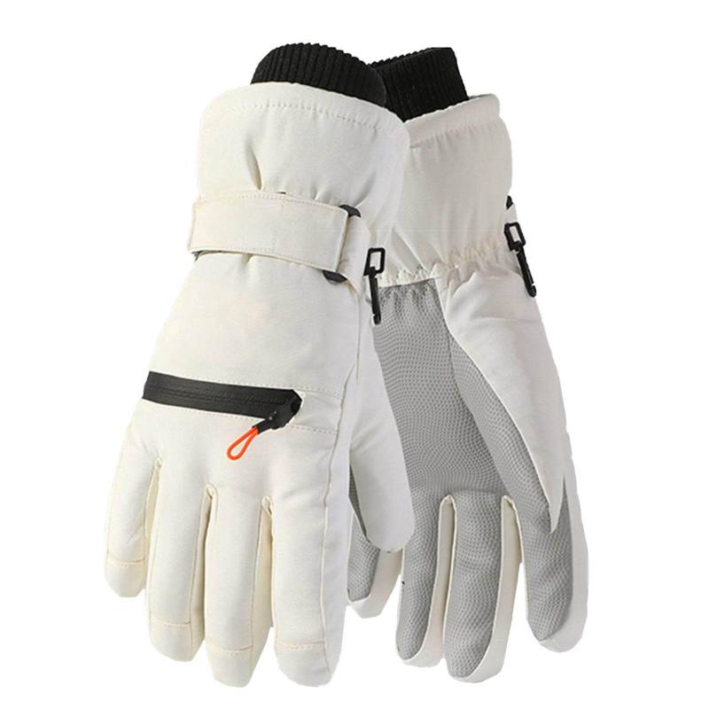 Ride Winter Cycling Gloves Windproof Lined Winter Gloves Bicycle Thermal Cycling Gloves Long Reithandschuhe Grippy Arbeitshandschuhe Pad Glove Driving Fingerhandschuhe Mit Touchfunktion von Generisch