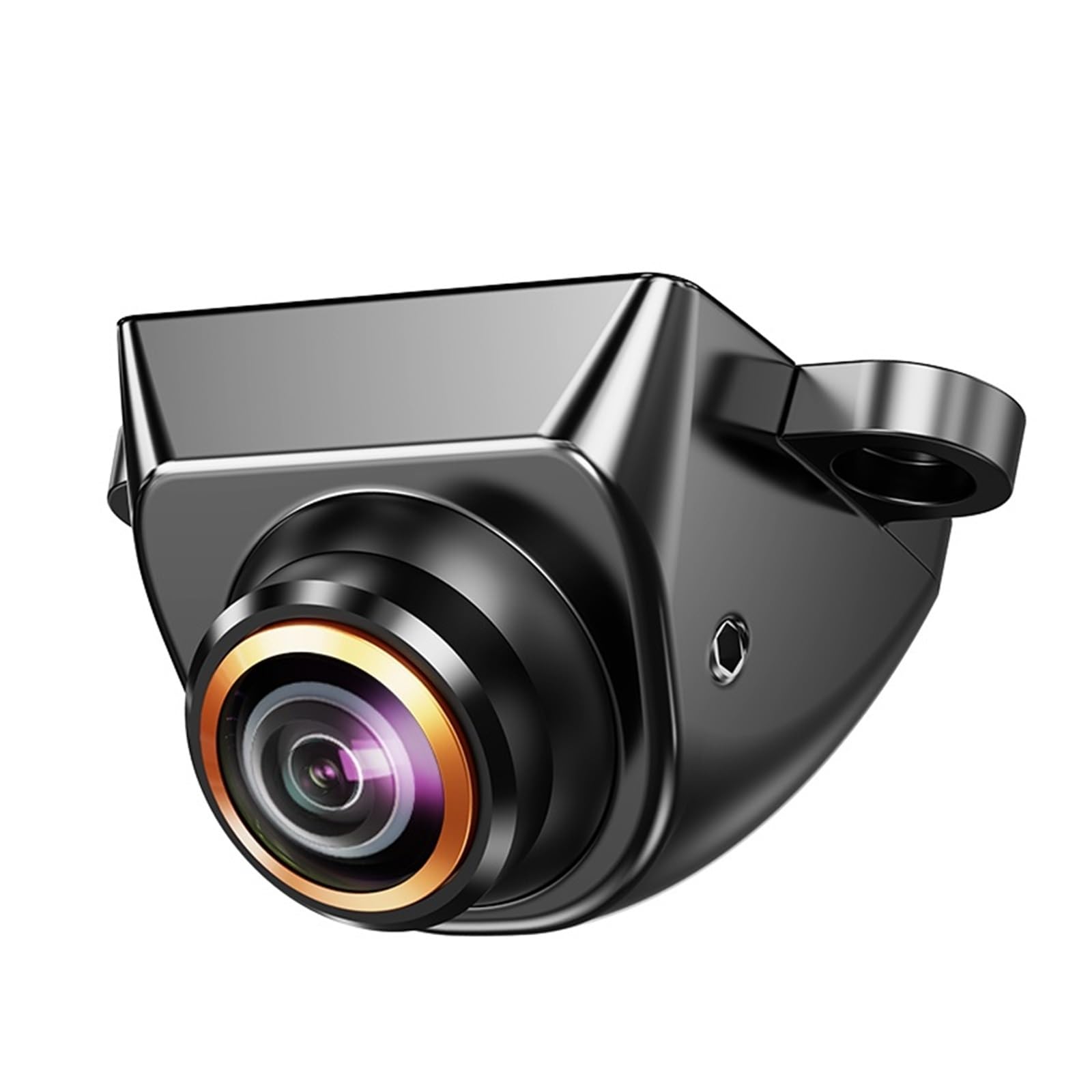 Rückfahrkamera Auto Auto-Rückfahrkamera, 170° Fisheye, goldene Linse, Full HD, Rückfahr-Frontkameras für Fahrzeuge(Black-CVBS-AHD720P) von Generisch