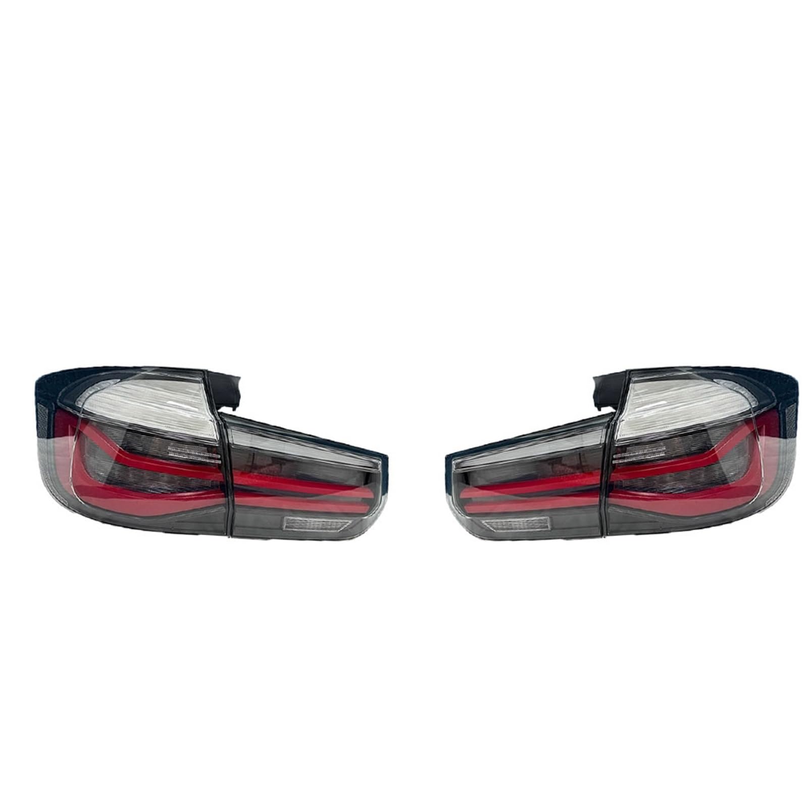 Rückleuchten des Fahrzeugs Lichter für BMW F31 Rücklicht 2013-2019 Auto Hinten Bremsleuchte Bremse für Signal DRL für Reverse Zubehör(Black taillight) von Generisch