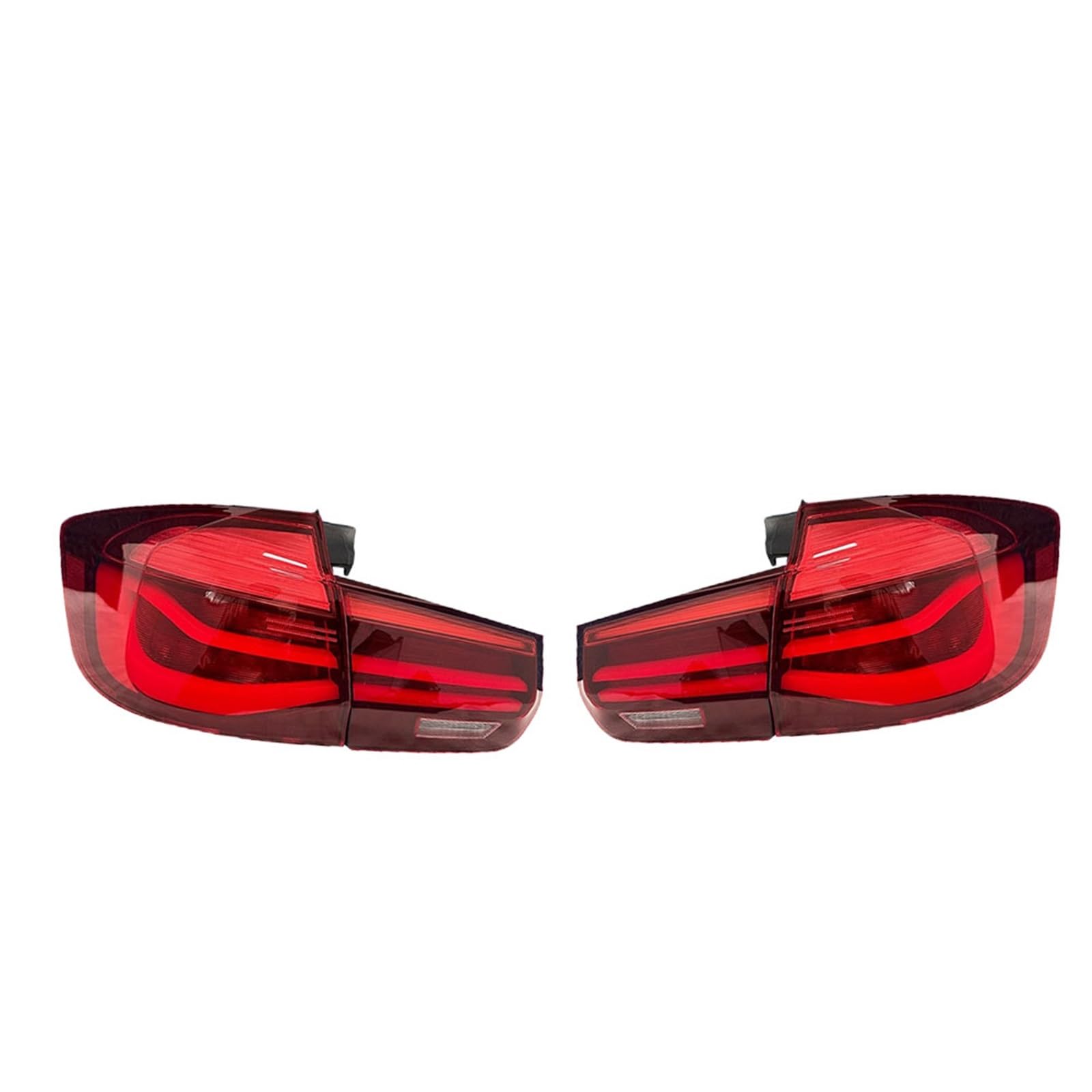 Rückleuchten des Fahrzeugs Lichter für BMW F31 Rücklicht 2013-2019 Auto Hinten Bremsleuchte Bremse für Signal DRL für Reverse Zubehör(Red taillight) von Generisch