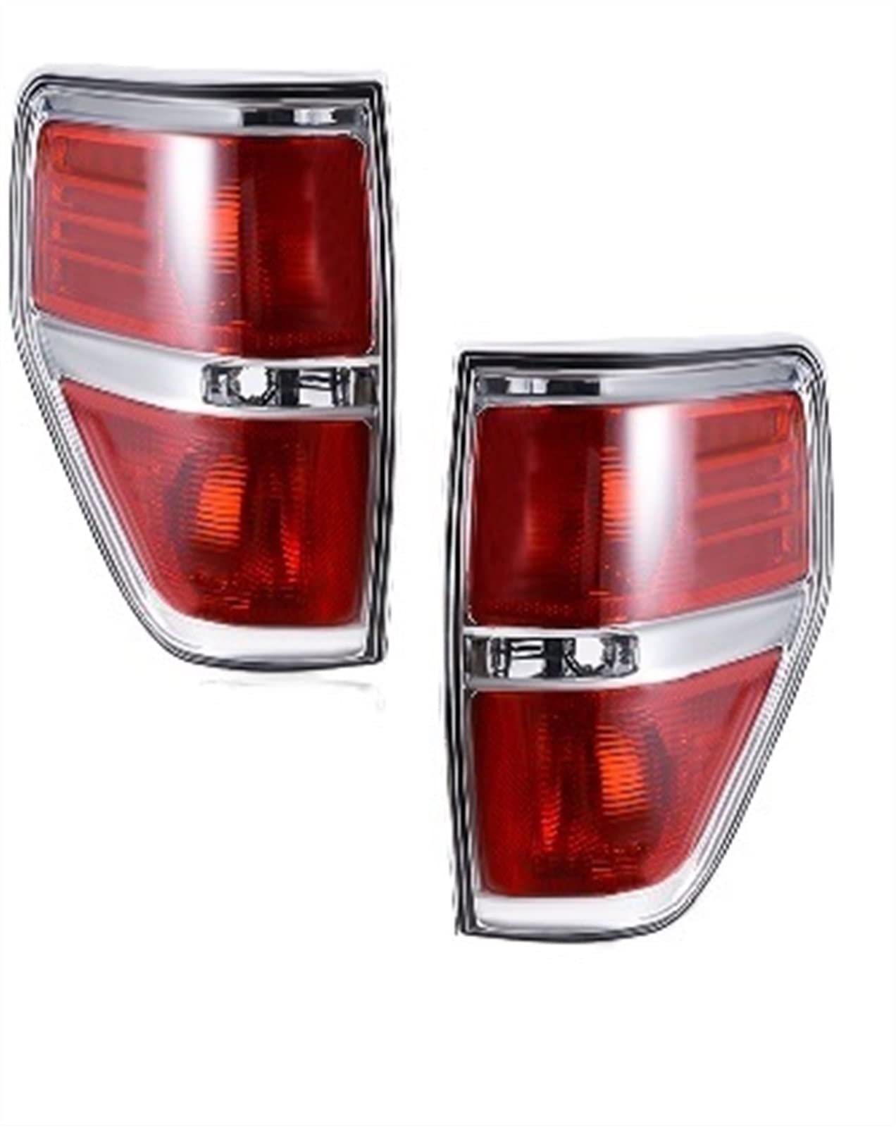 Rücklichter, Autorücklichter Für Ford F150 Für Raptor 2009 2010 2011 2012 2013 2014 Auto Rücklicht Hinten Bremse Für Reverse Drehen Für Signal(Rot) von Generisch