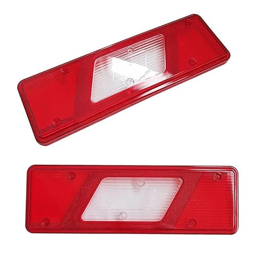 Rücklichter, Autorücklichter Für Ford Für Transit MK8 Für Pickup 2014-2021 Auto Links Rechts Hinten Schwanz Bremse Warnung Licht Objektiv Zurück Lampe Abdeckung(A Pair) von Generisch