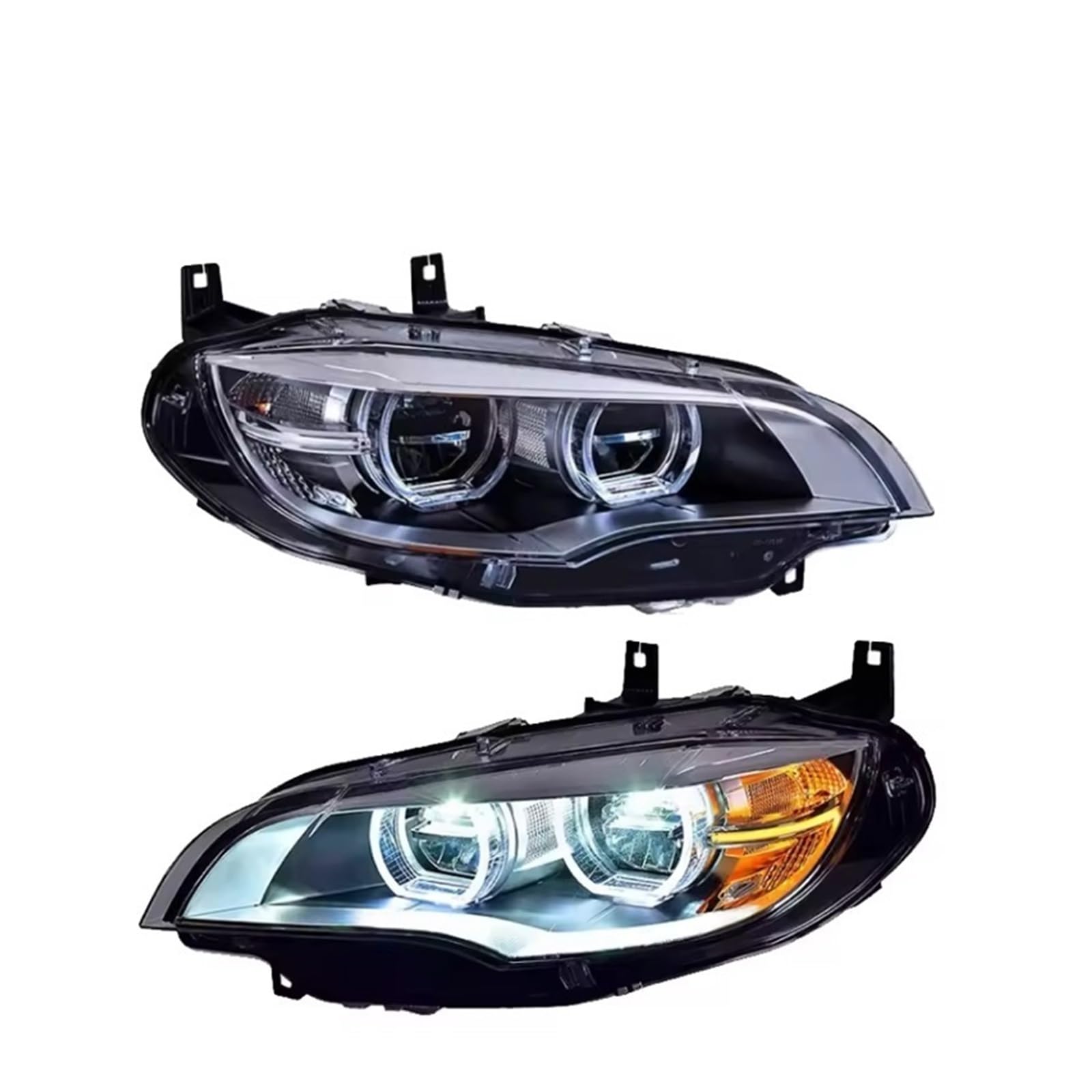 Rücklichter Für ein Paar Scheinwerfer für BMW X6 E71 2008–2014 -Autolampen Tagfahrlicht dynamische Blinker Kfz-Zubehör Rücklichter Für ein Paar Scheinwerfer für BMW X6 E71 2008–2014 -Autolampen Tagfahrlicht dynamische Blinker Kfz-Zubehör von Generisch