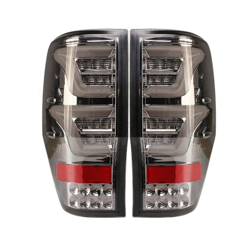 Rücklichtglas 1 Set Auto Rückleuchten Montage Rücklicht Für Ford Für Ranger T6 2012 2013 2014 2015 Blinker Bremslicht Links Rechts(1 Pair) von Generisch