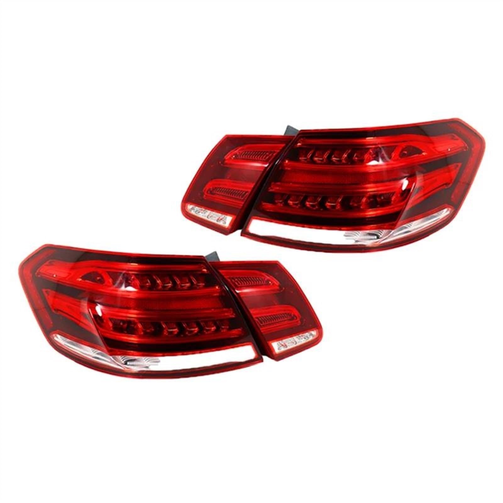 Rücklichtglas Auto-Rücklicht für Mercedes für Benz E-Klasse W212 2009-2013 für mit verbessertem Rücklicht, Bremslicht, Blinker und Signallampe von Generisch