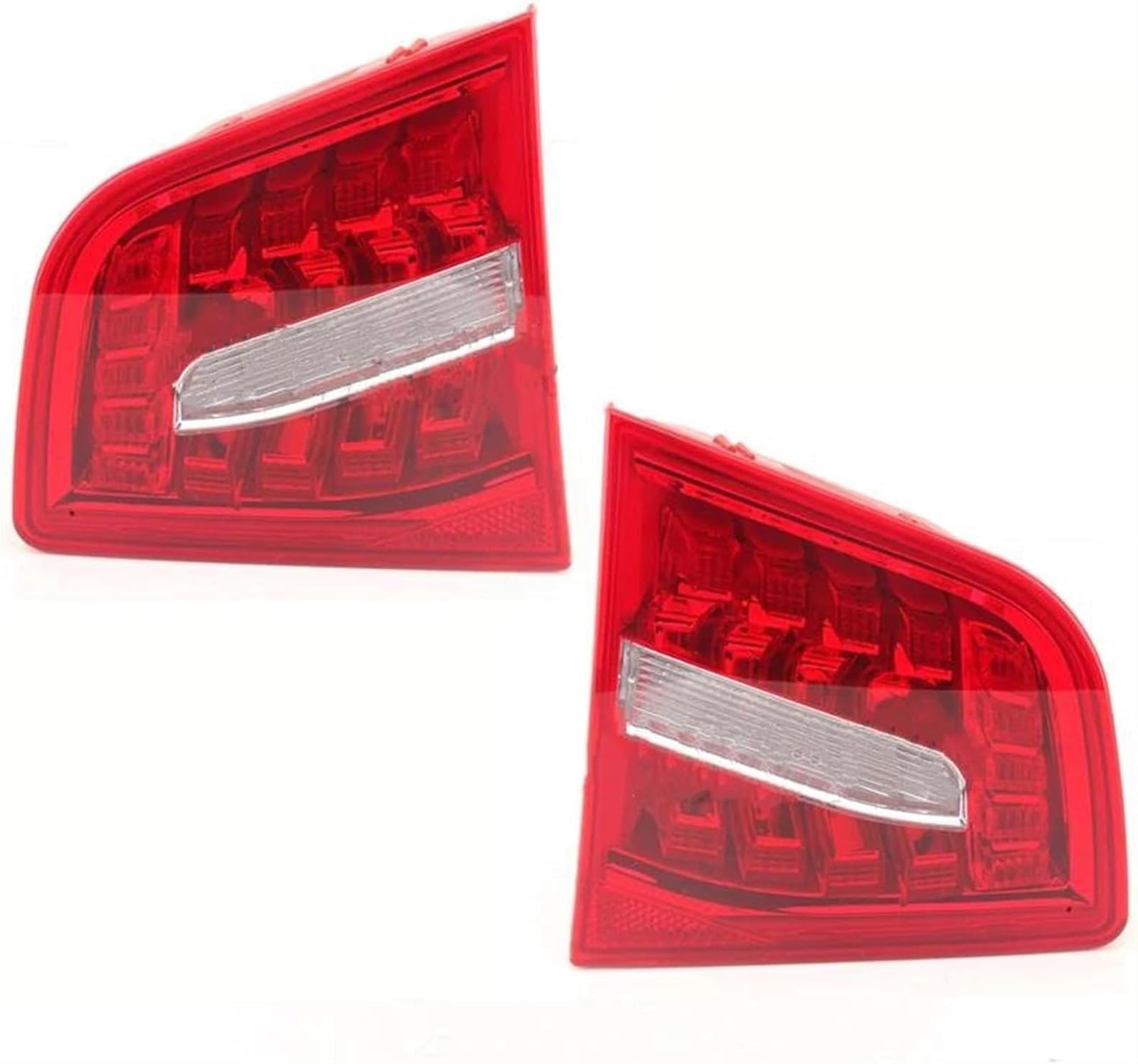 Rücklichtglas Für A-udi A6 C6 für Quattro Limousine Limousine 2009–2011. Rücklicht, dynamisches Signal, Bremslichter, Nebelscheinwerfer, Rücklicht(1 PAIR INNER) von Generisch