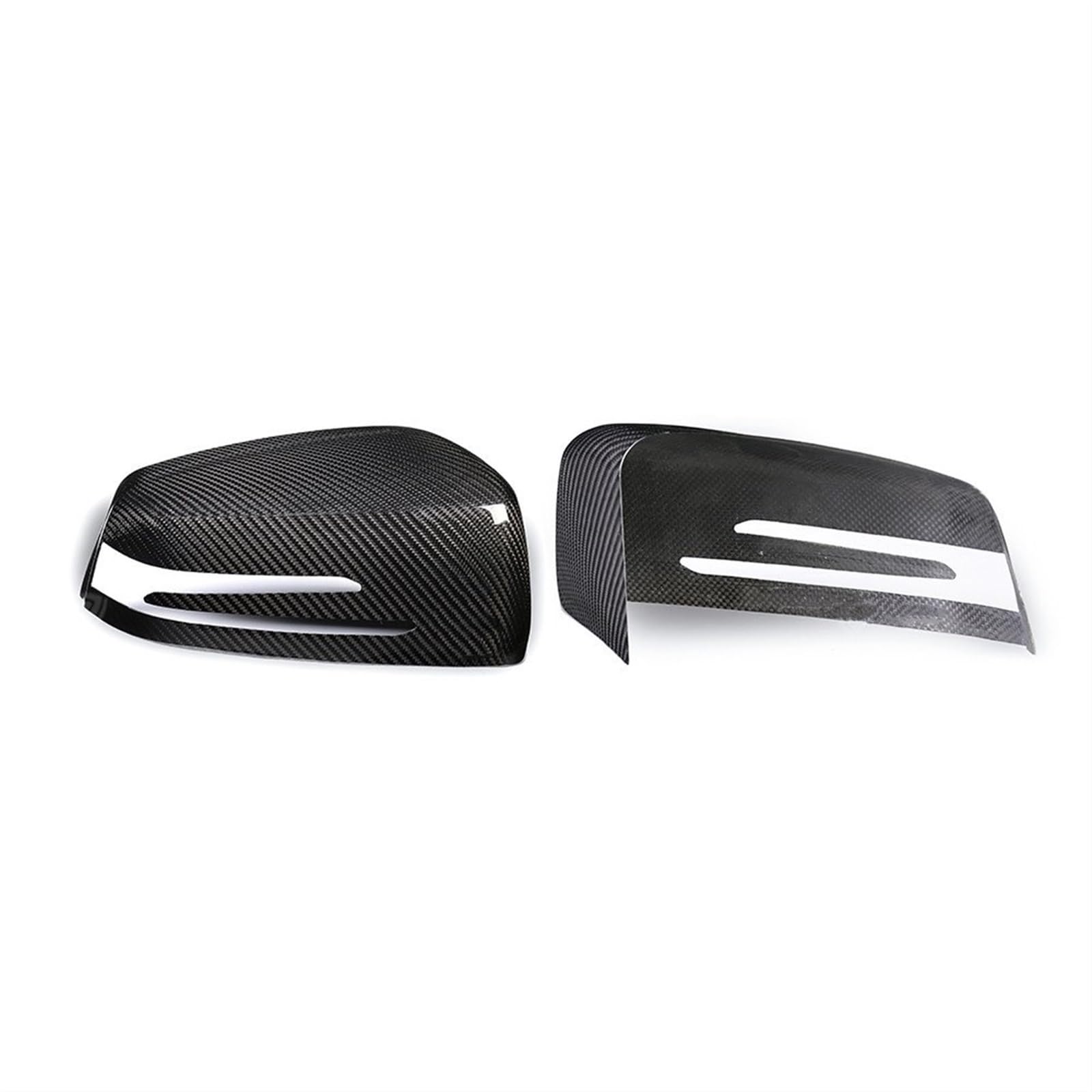 Rückspiegelgehäuse Für Mercedes Für AC CLS E CLA Klasse W204 W207 W212 W176 W218 W221 Carbon Fiber Spiegel Abdeckung Carbon Spiegel Carbon Kappen(5) von Generisch