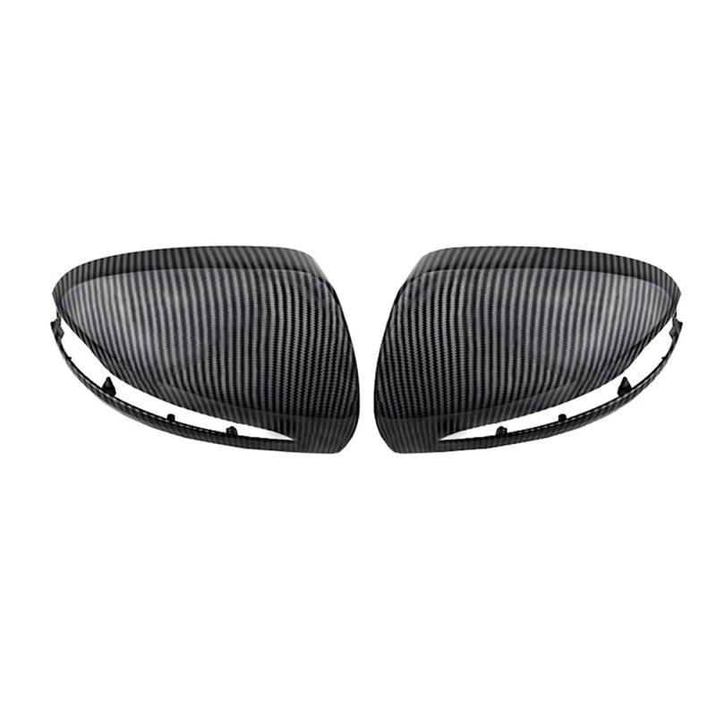 Rückspiegelgehäuse Für Mercedes Für Benz C Klasse W205 A205 C205 V205 S205 2014-2020 2 Für PCS Auto Rückspiegel Abdeckung Seitenflügel Carbon(Carbon Fiber) von Generisch