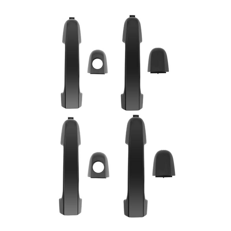 Rückspiegelschale Für HYUNDAI I20 2007-2014 Vorne Hinten Auto Außentür Griff Auto Tür Griff 82651-1J000 Rückspiegel-Abdeckkappe(4pcs one set) von Generisch