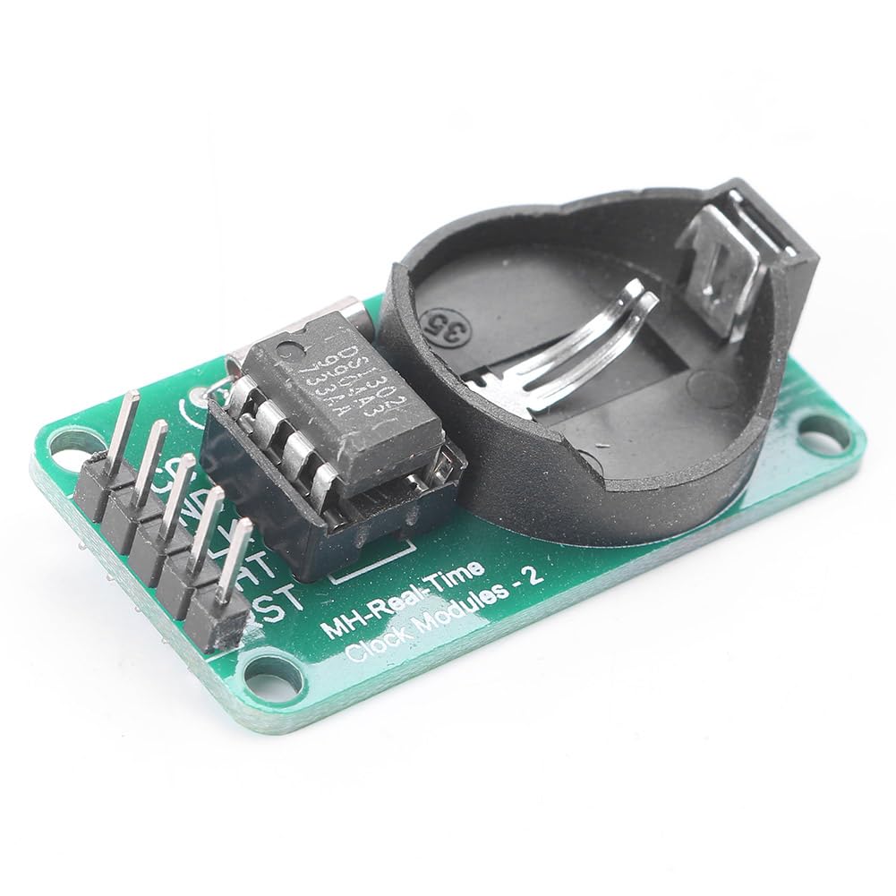 SIKUAI 1PC RTC DS1302 Echtzeit Präzision Uhr Modul Grün Für AVR ARM PIC SMD von Generisch