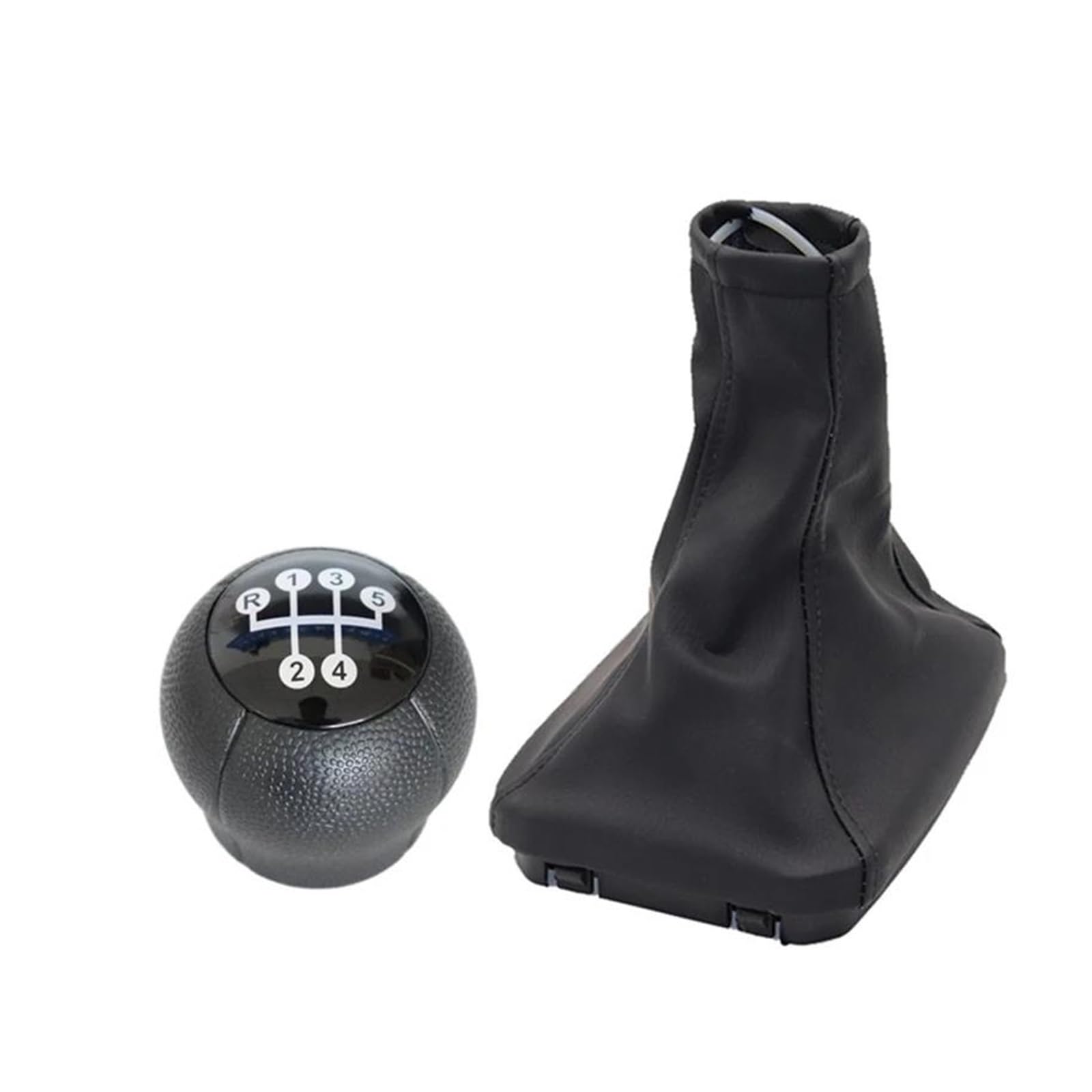 Schaltknauf Auto-Schaltknauf Für Meriva A 2003-2005 2007-2010 Hebel Stick Leder Boot Abdeckung Zubehör(A Boot Cover) von Generisch