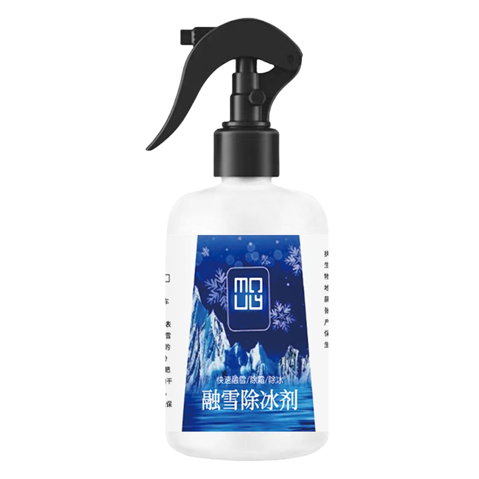 Scheibenenteiser – 300 Ml Windschutzscheiben-Eisschmelzspray | Eisschmelzspray Für Windschutzscheiben | Schnee-Enteiser Für Auto-Windschutzscheiben | Schnelles Schneeschmelzspray Für Frontscheiben, Au von Generisch