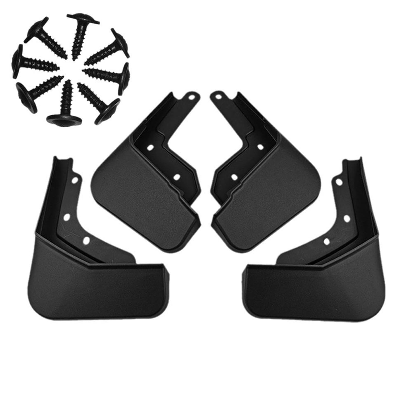 Schmutzfänger Schmutzfänger Schlamm Flaps Splash Guards Kotflügel Vorne Hinten kotflügel Schutz für Polestar 2 2021 2022 2023 Auto Zubehör M6L3 von Generisch