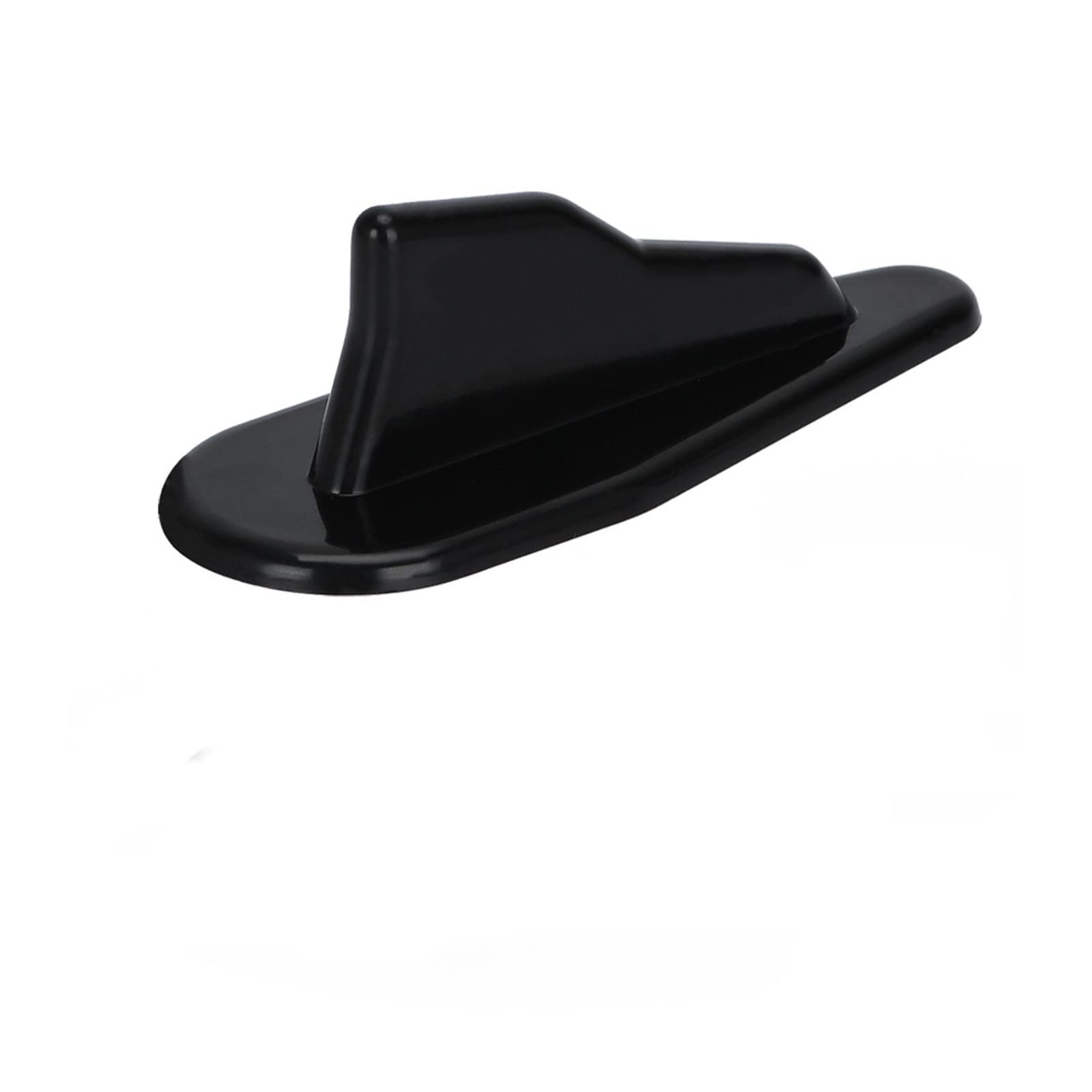 Schmutzfänger in Carbonfaser-Optik Universal für EVO Typ ABS Dach Haifischflosse Spoiler Kit für Vortex Generator 10 Stück Autoteile LZSFB08 Gummi vorn/hinten(Schwarz) von Generisch