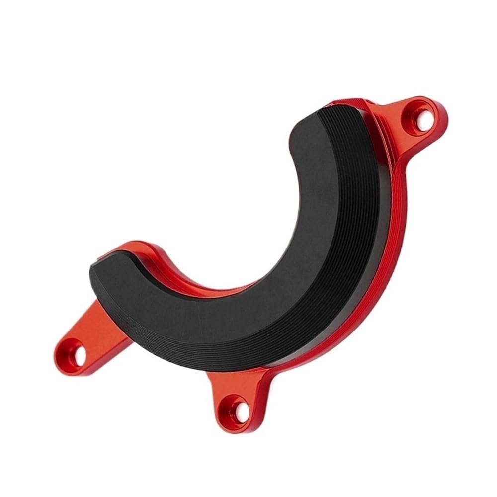 Seitenschutzabdeckung für Motorradmotoren Motorrad Für Motor Stator Abdeckung Schutz Fall Für Slider Schutz Körper Rahmen Crash Pads Für CB650R 2019-2022 CB650F 2014-2019(Rot) von Generisch