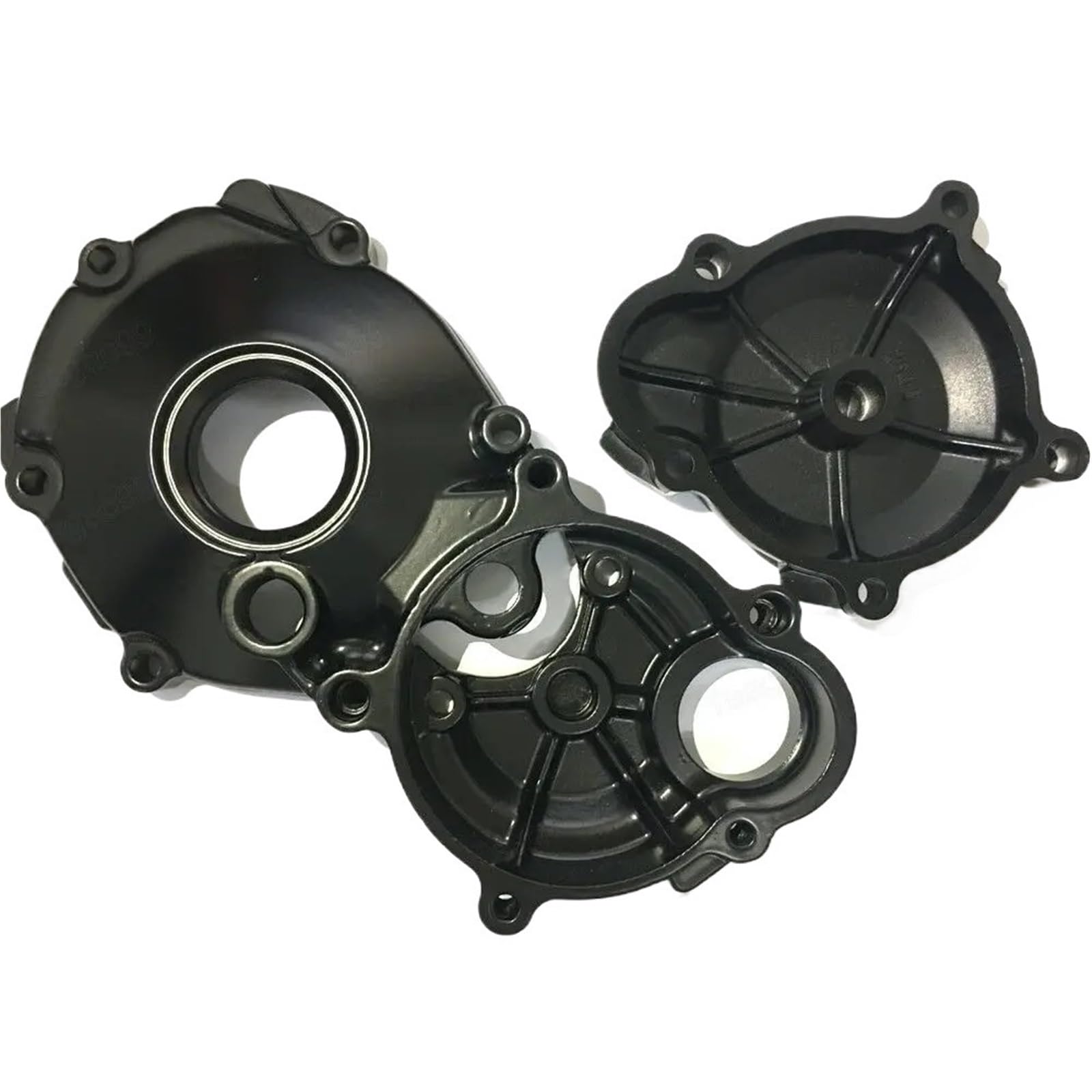 Seitenschutzabdeckung für Motorradmotoren Motorrad Rechts für Motor Kurbelgehäuse Stator Abdeckung Für Suzuki Für Hayabusa GSXR1300 1999-2012 Aluminium von Generisch