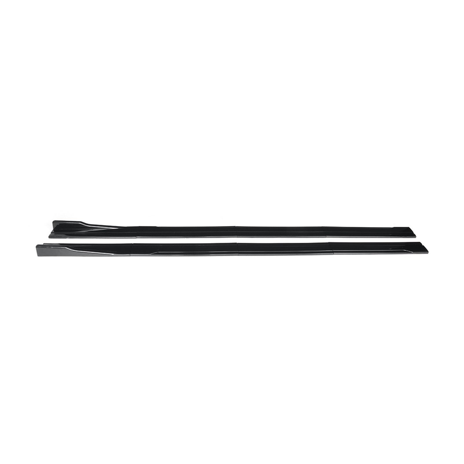 Seitenspoiler Auto 8X 2,2 m Seitenschweller Verlängerung Rocker Splitter Diffusor Winglet Flügel für VW für Polo für Golf Mk5 Mk6 Mk7 für Jetta für Passat Autospoiler(Red Black) von Generisch