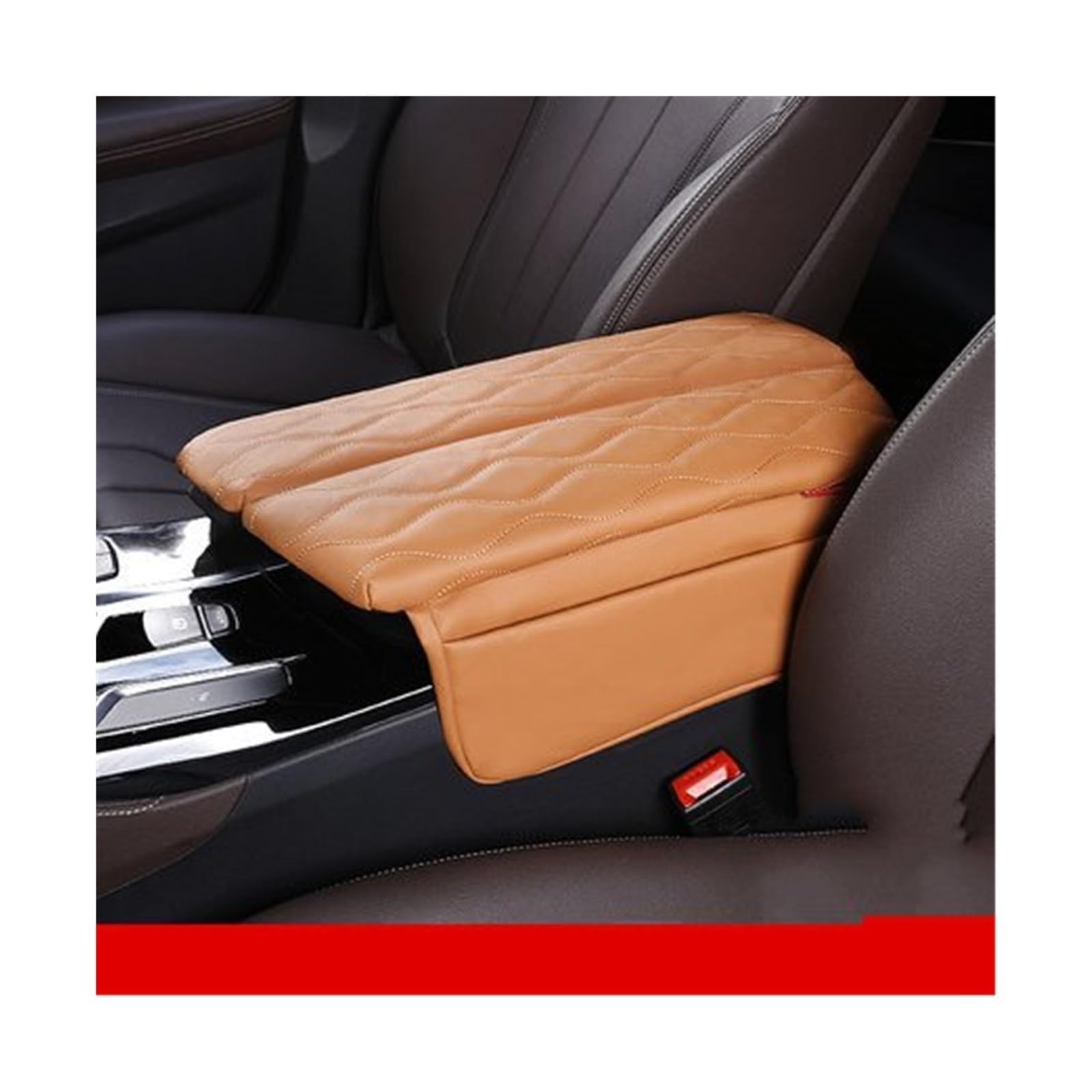 Sitzarmlehnenbezug Auto Armlehne Abdeckung Pad Auto Arm Rest Matte Lagerung Box Kissen LHD für BMW 5 Series G30 G38 6GT G32 2018-2022 Aufbewahrungsbox für die Armlehne des Autos(3) von Generisch